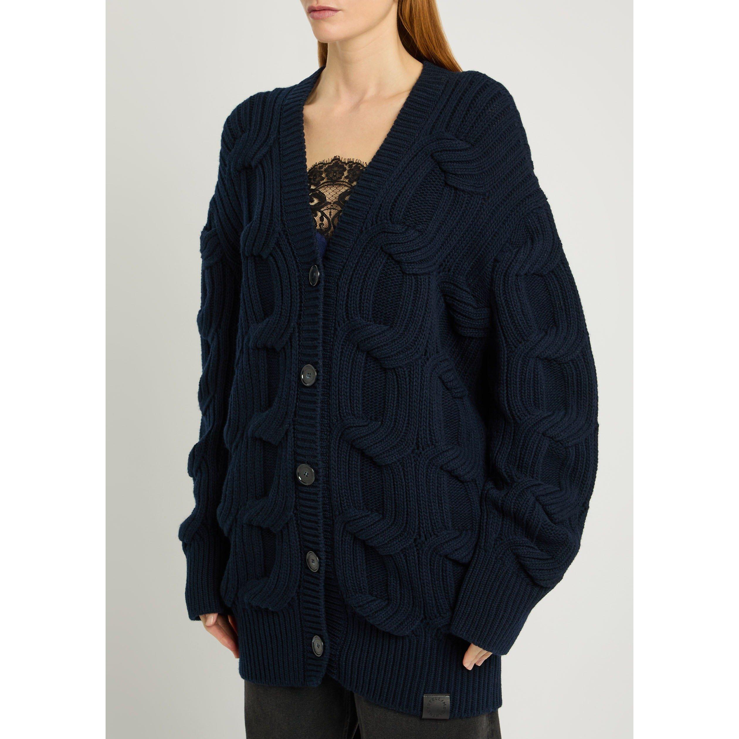 NAVY - Stella McCartney - CHAIN CARDIGAN - 2