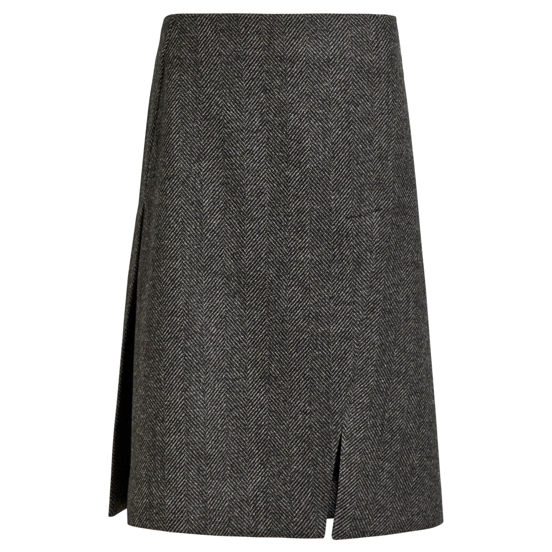 GREY - Stella McCartney - HERRINGBONE SKIRT - 1