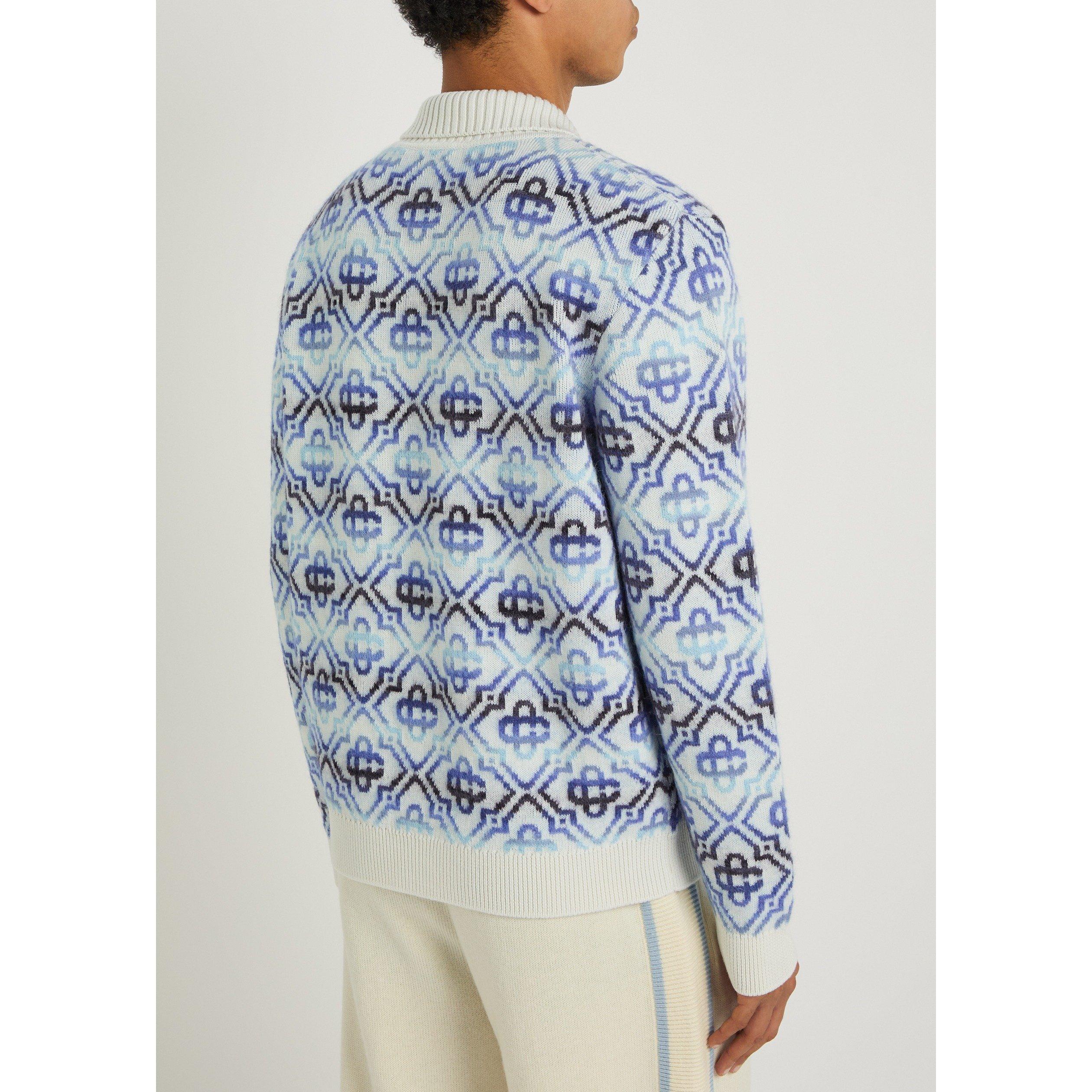 MULTICOLOURED 1 - Casablanca - CAS SPACE DYE MONOGRAM ZIP UP - 3