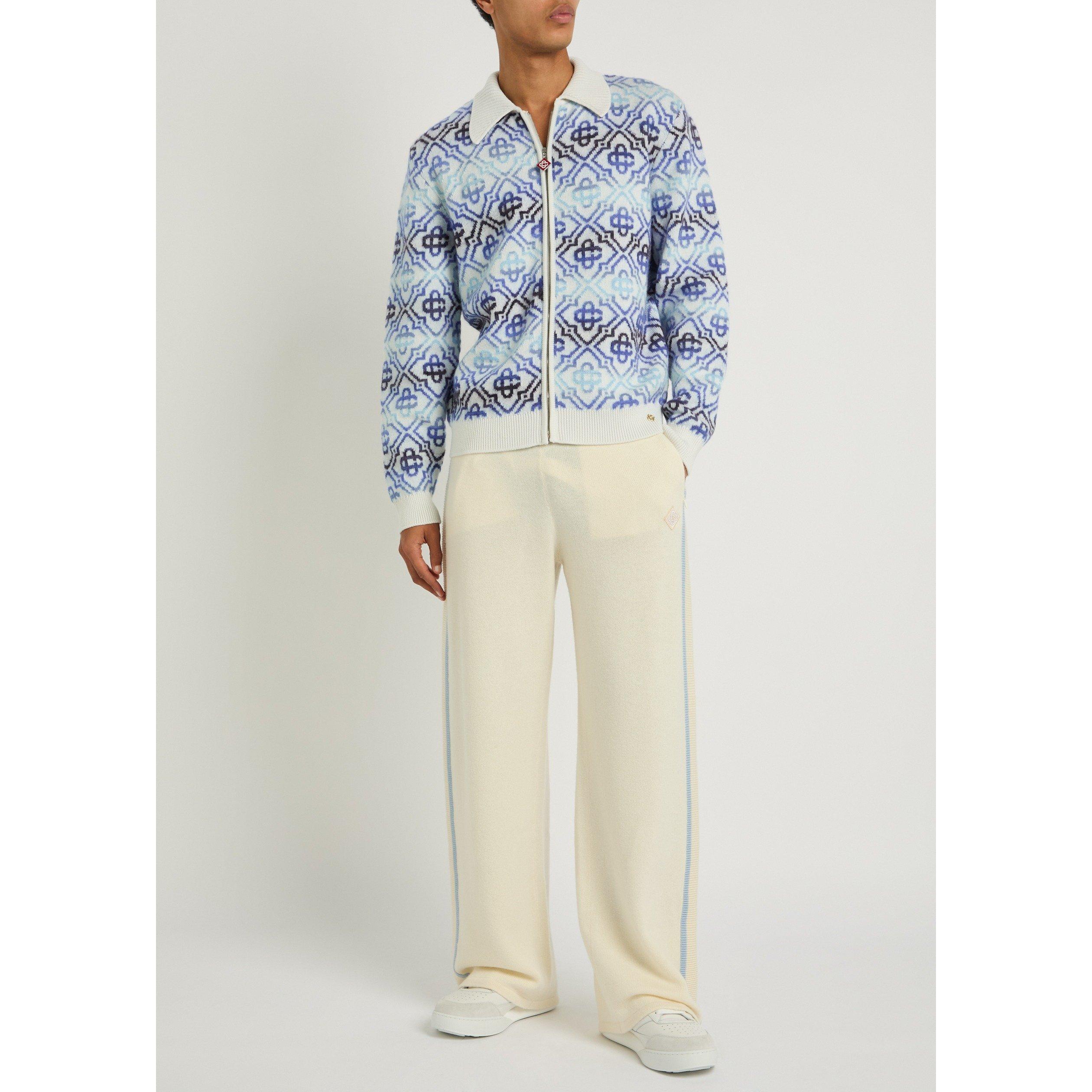 MULTICOLOURED 1 - Casablanca - CAS SPACE DYE MONOGRAM ZIP UP - 5