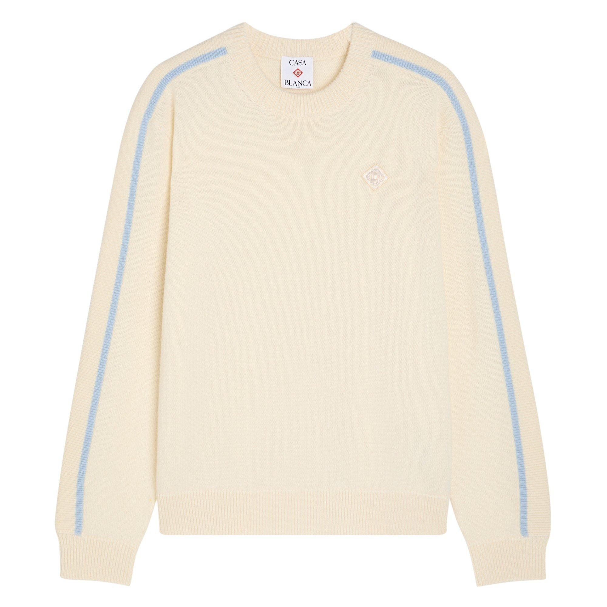CREAM - Casablanca - CAS CASHMERE CREW NECK - 1