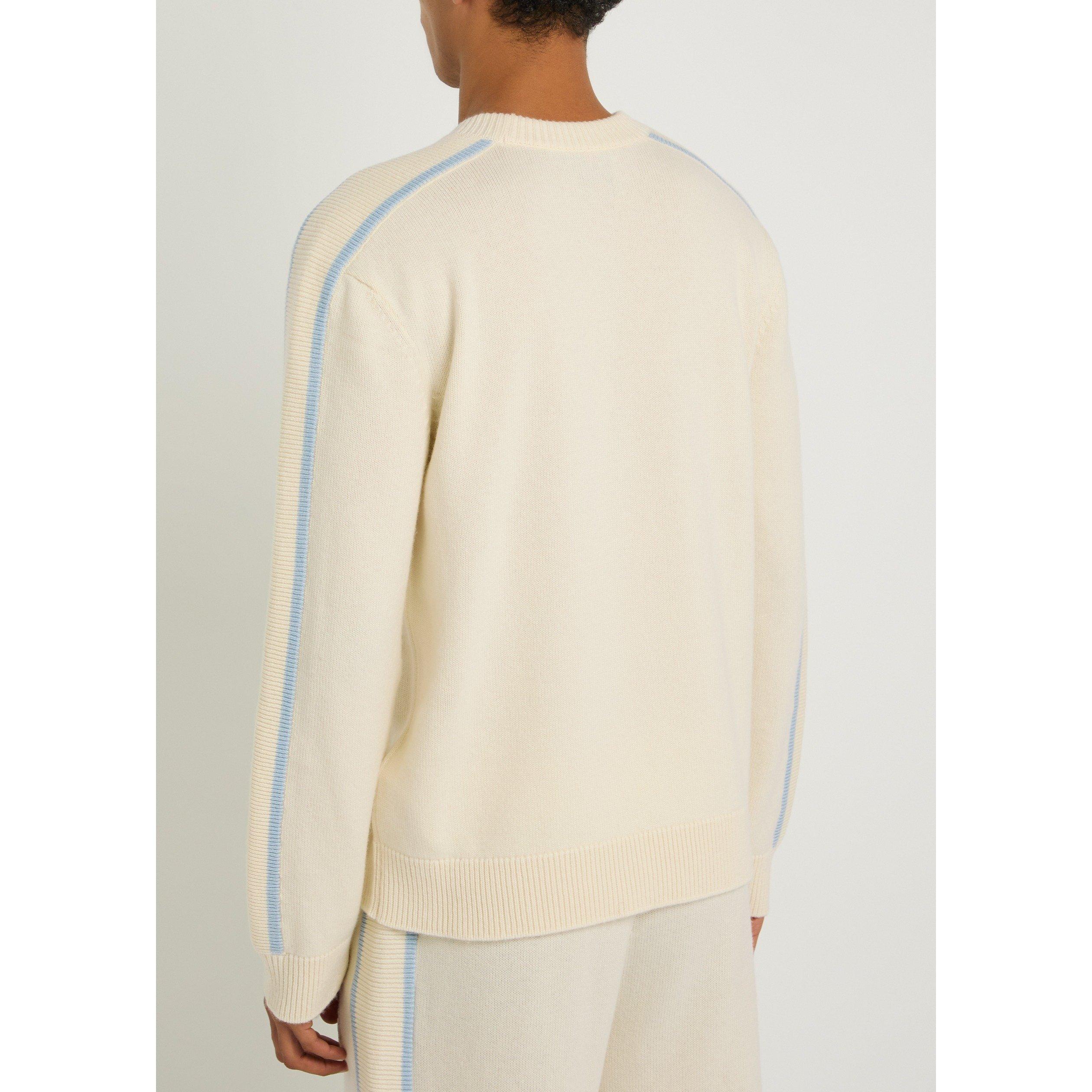 CREAM - Casablanca - CAS CASHMERE CREW NECK - 3