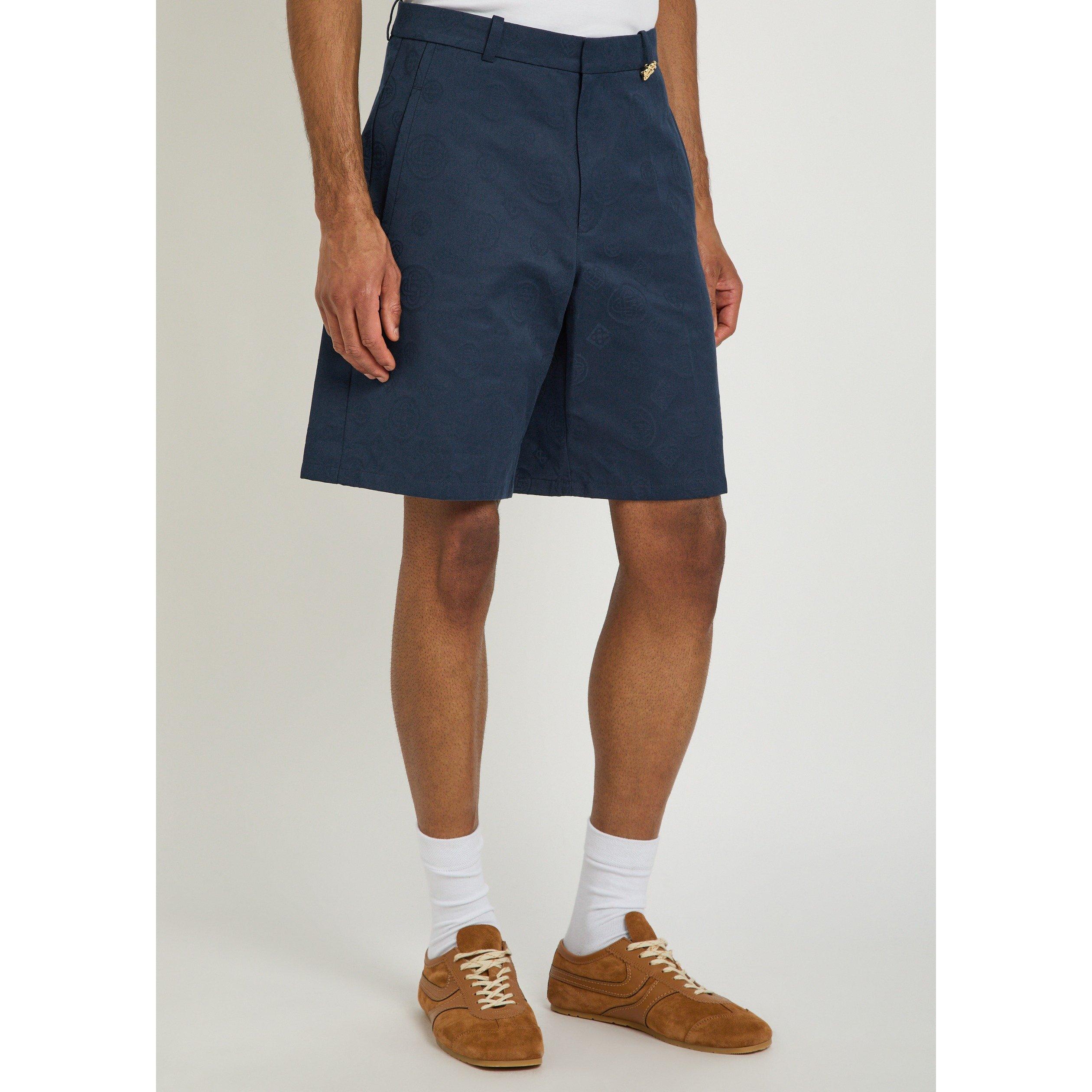 NAVY - Casablanca - CAS MONOGRAM SHORTS - 2
