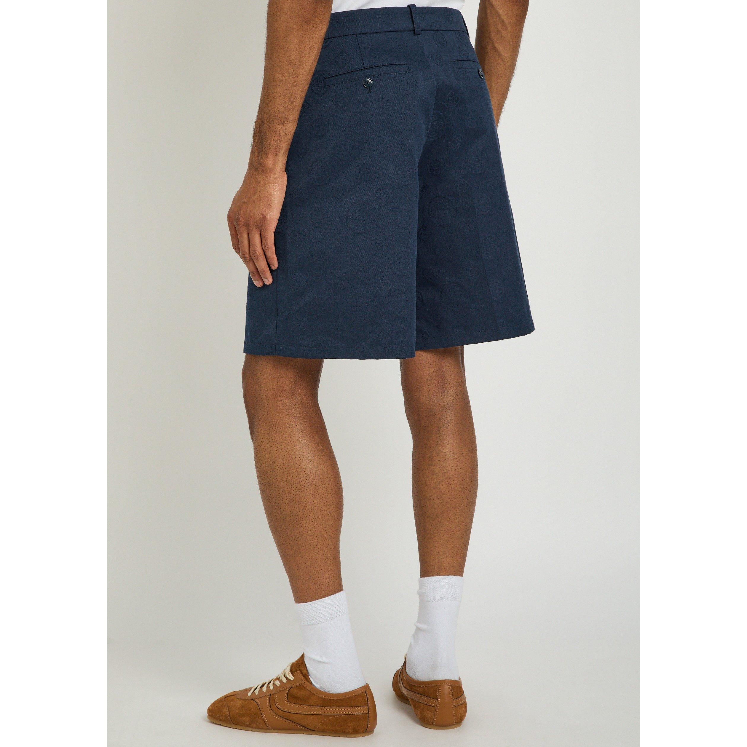 NAVY - Casablanca - CAS MONOGRAM SHORTS - 3