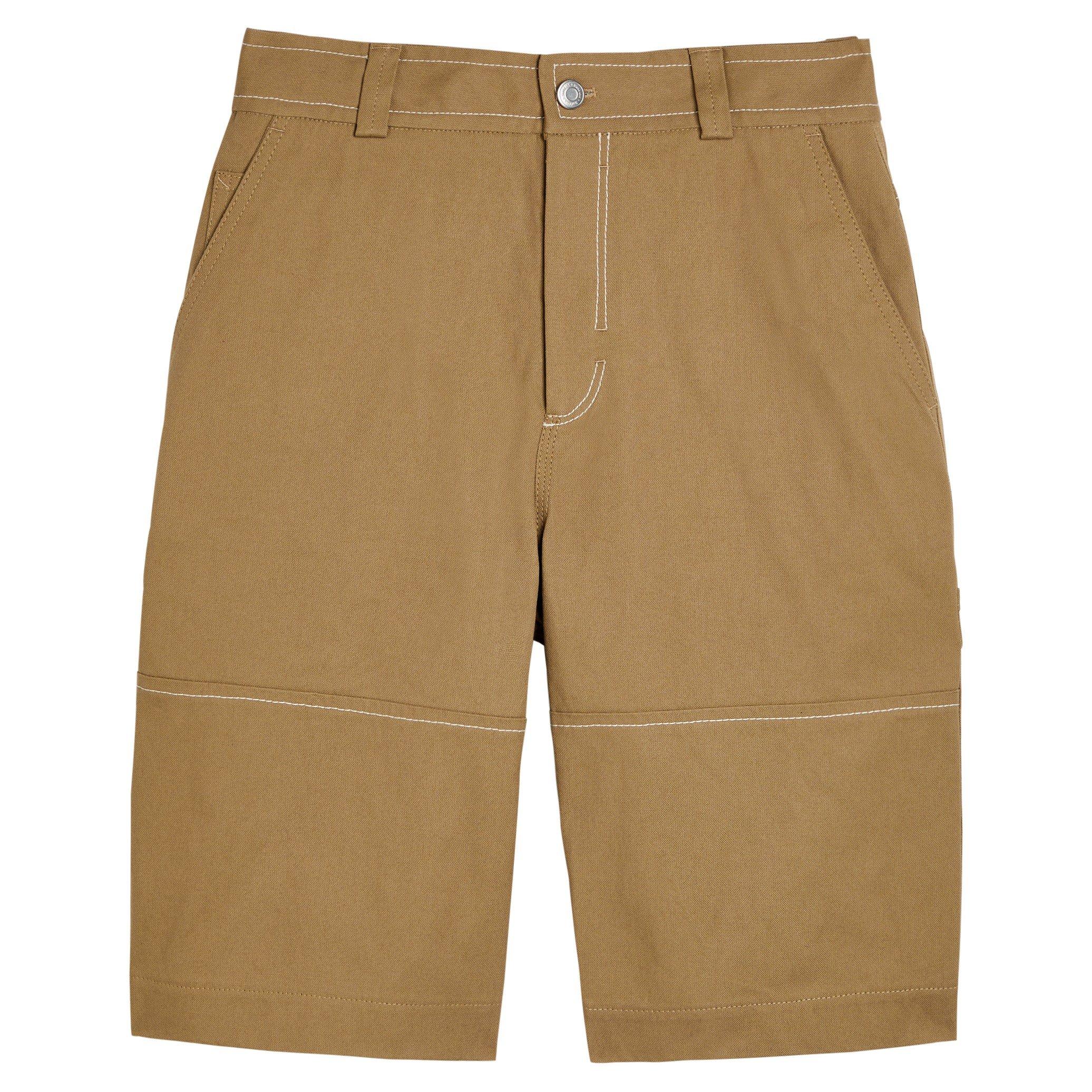 BEIGE - AMI Paris - AMI WORK  SHORTS