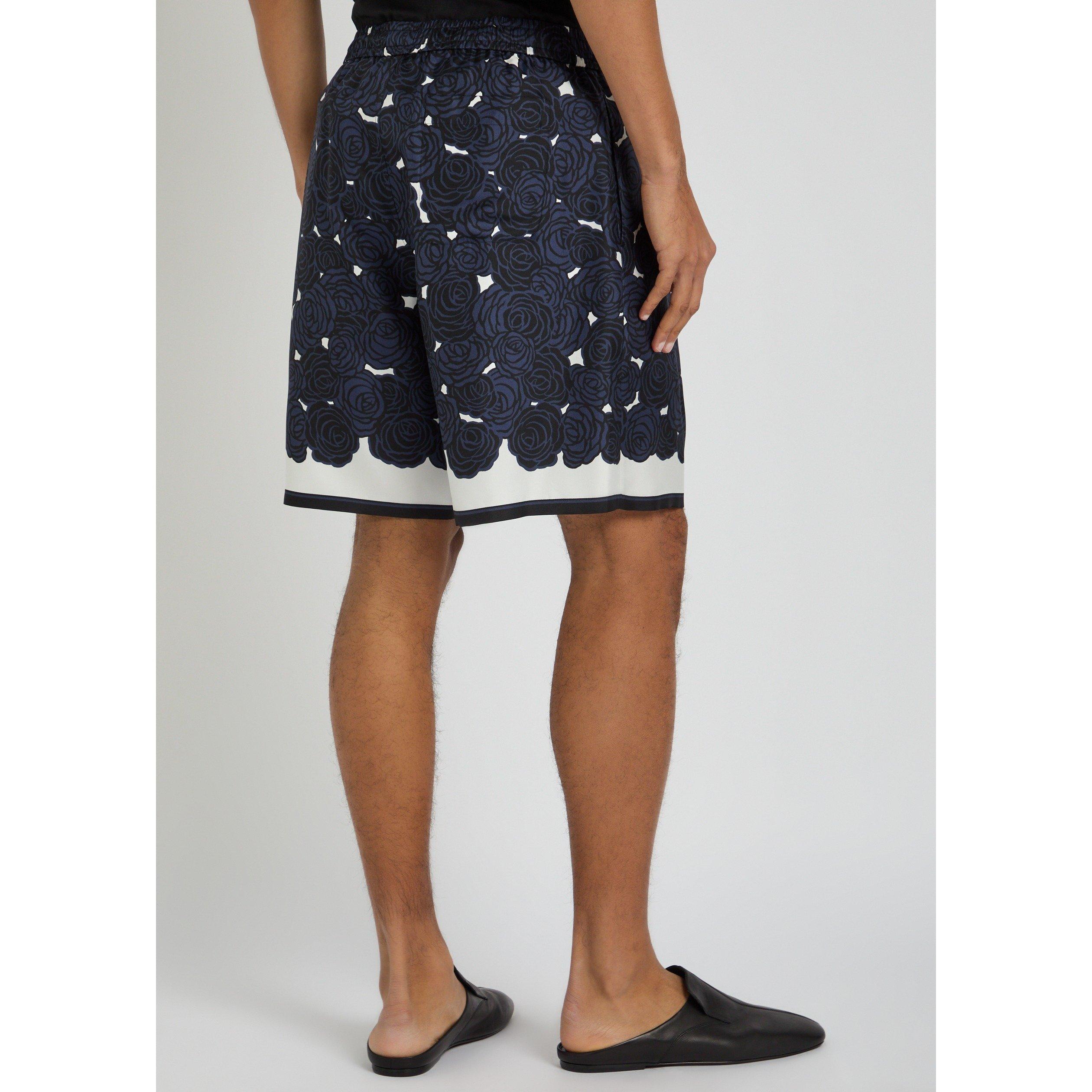 NAVY - GIVENCHY - GIV ELASTICATED BELT SHORT - 3