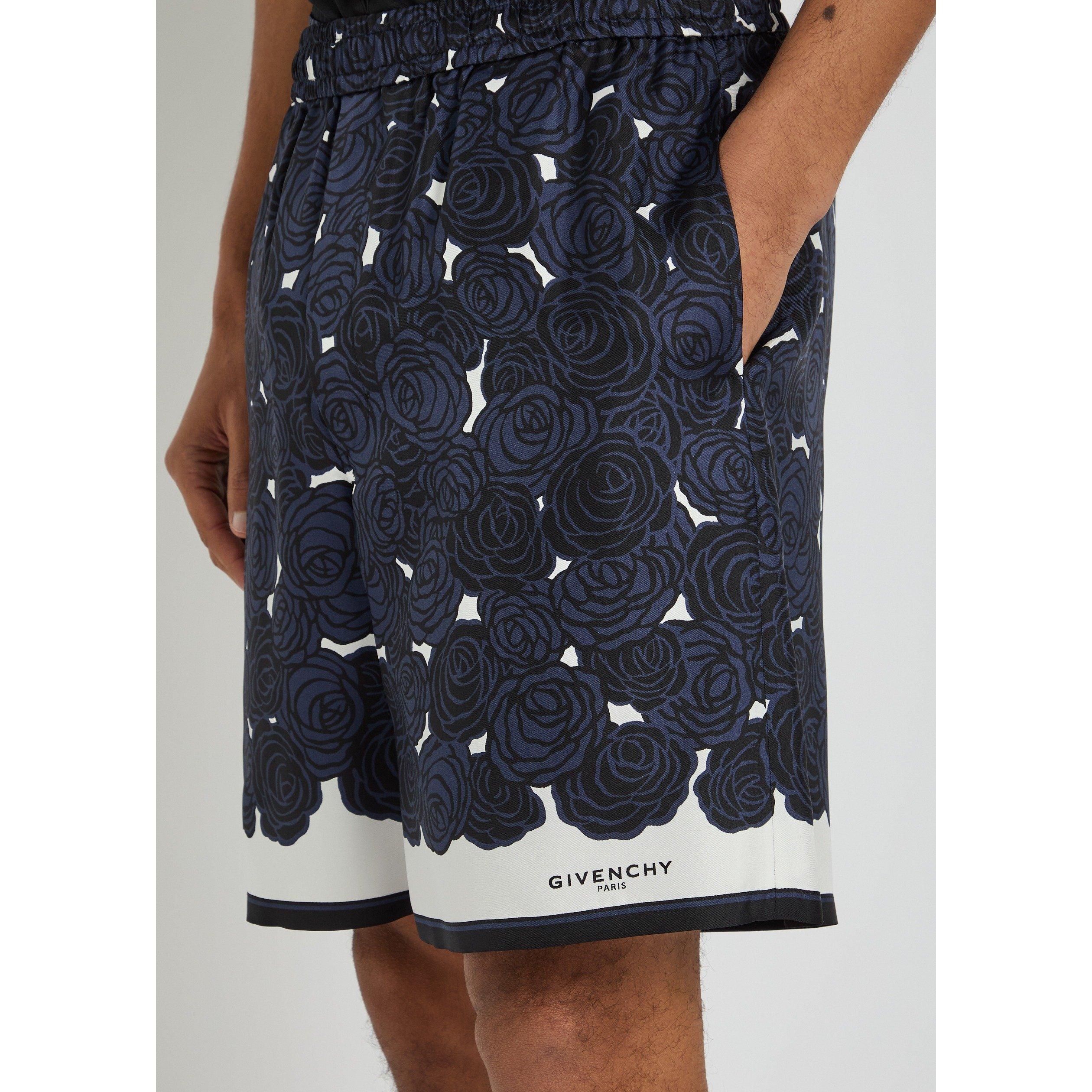 NAVY - GIVENCHY - GIV ELASTICATED BELT SHORT - 4
