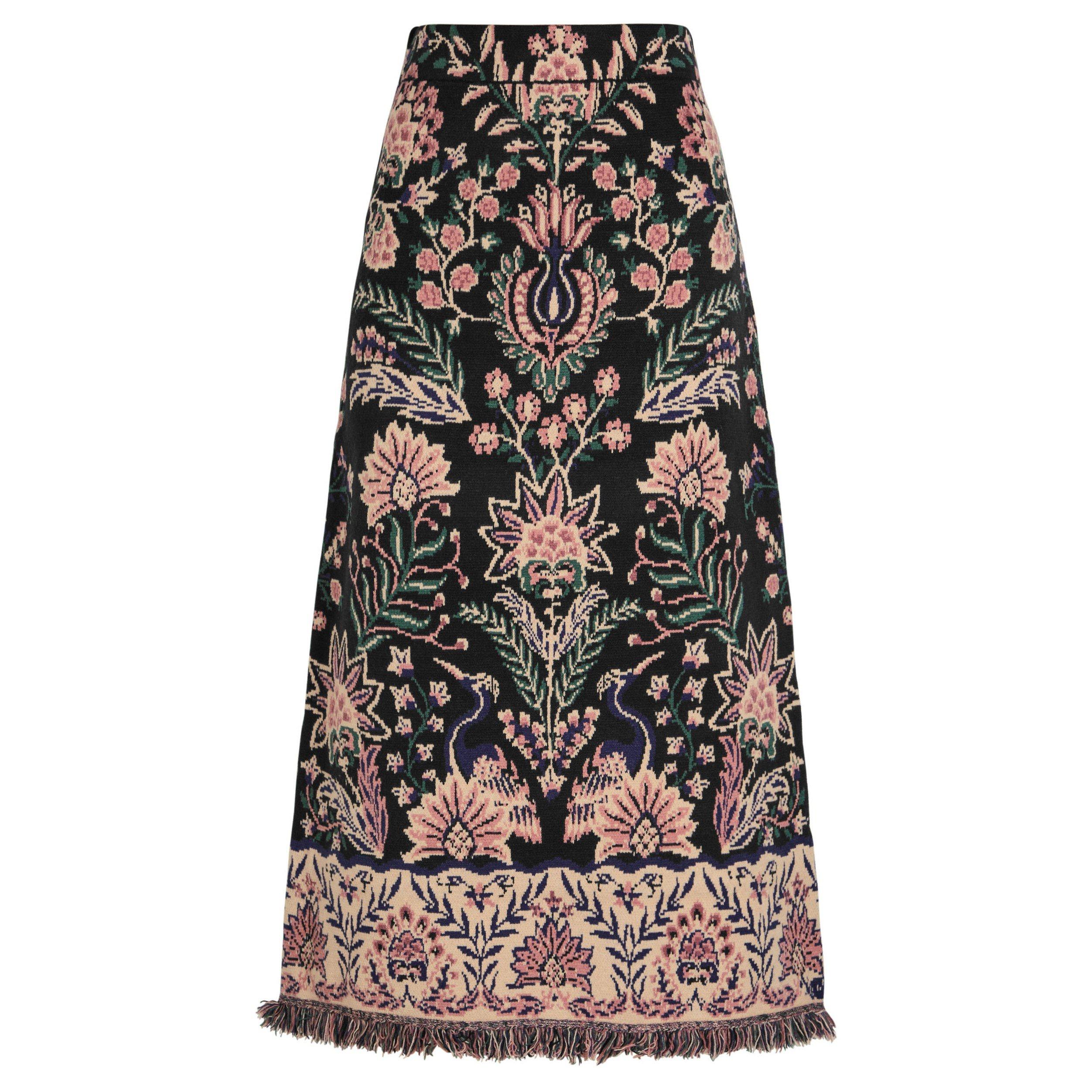 BLACK AND OTHER - FARM Rio - LS MARVELOUS GARDEN KNIT SKIRT