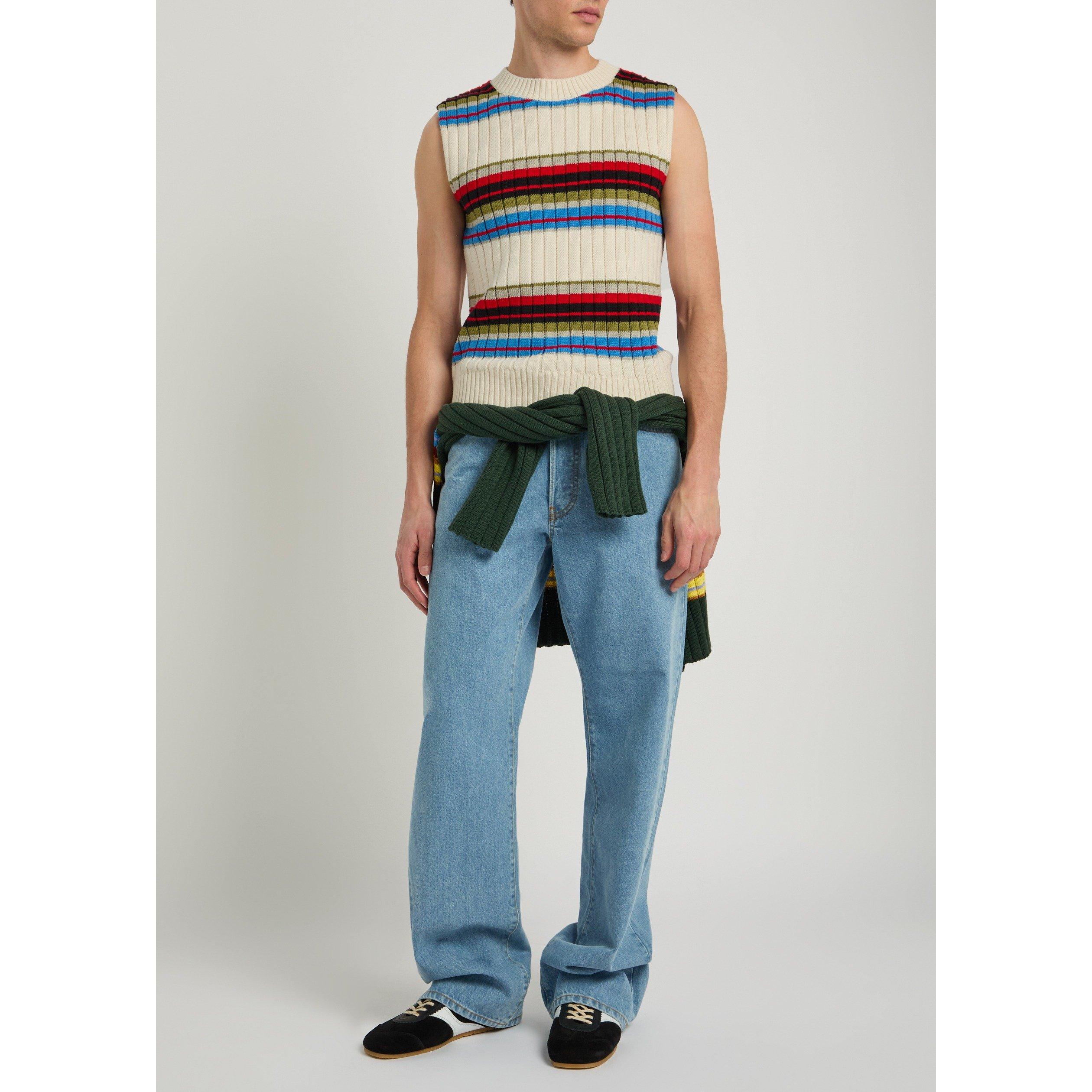 Dries Van Noten | DVN MOSAIC KNIT VEST | Flannels