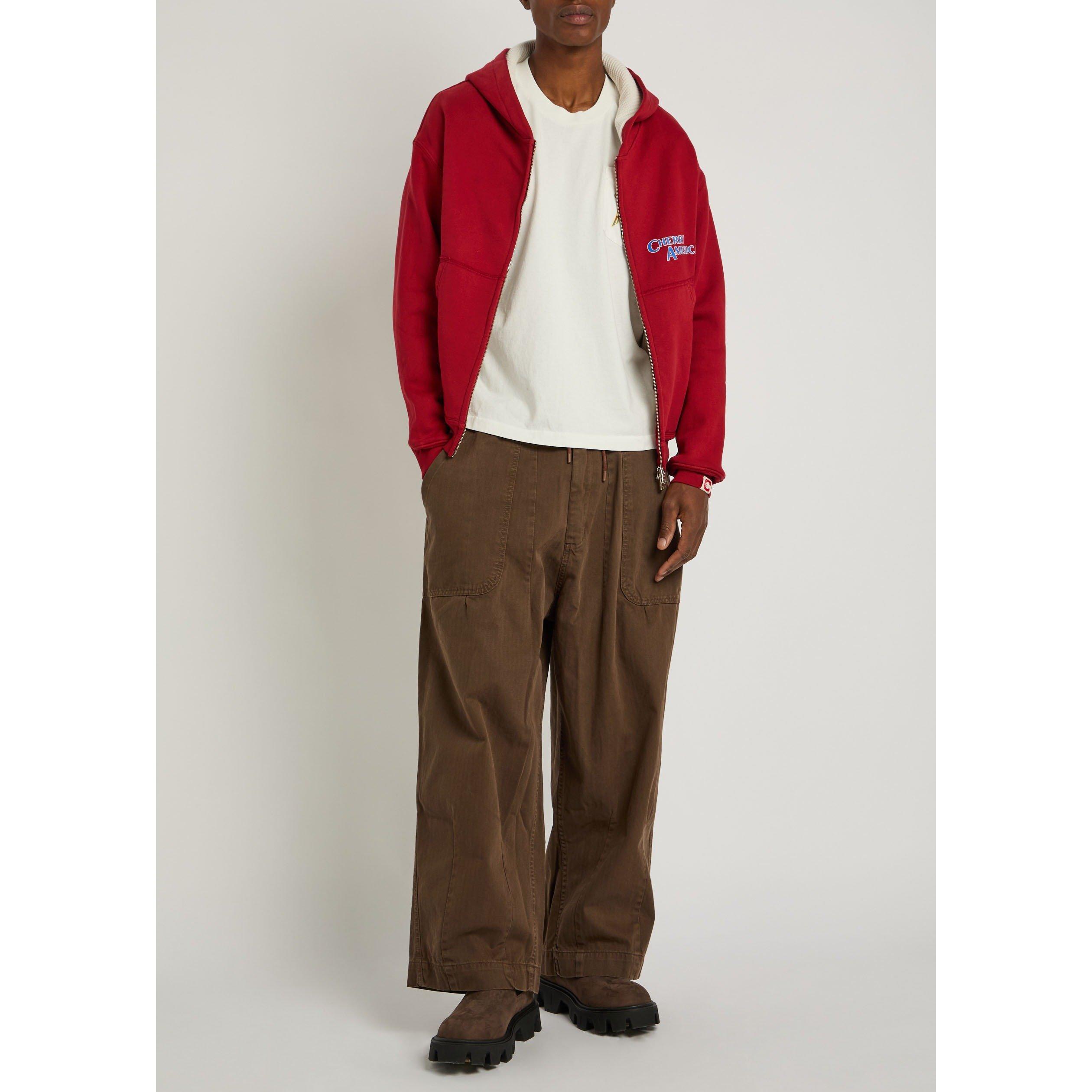 BROWN - Cherry LA - CHERRY HERRINGBONE PARACHUTE P - 5