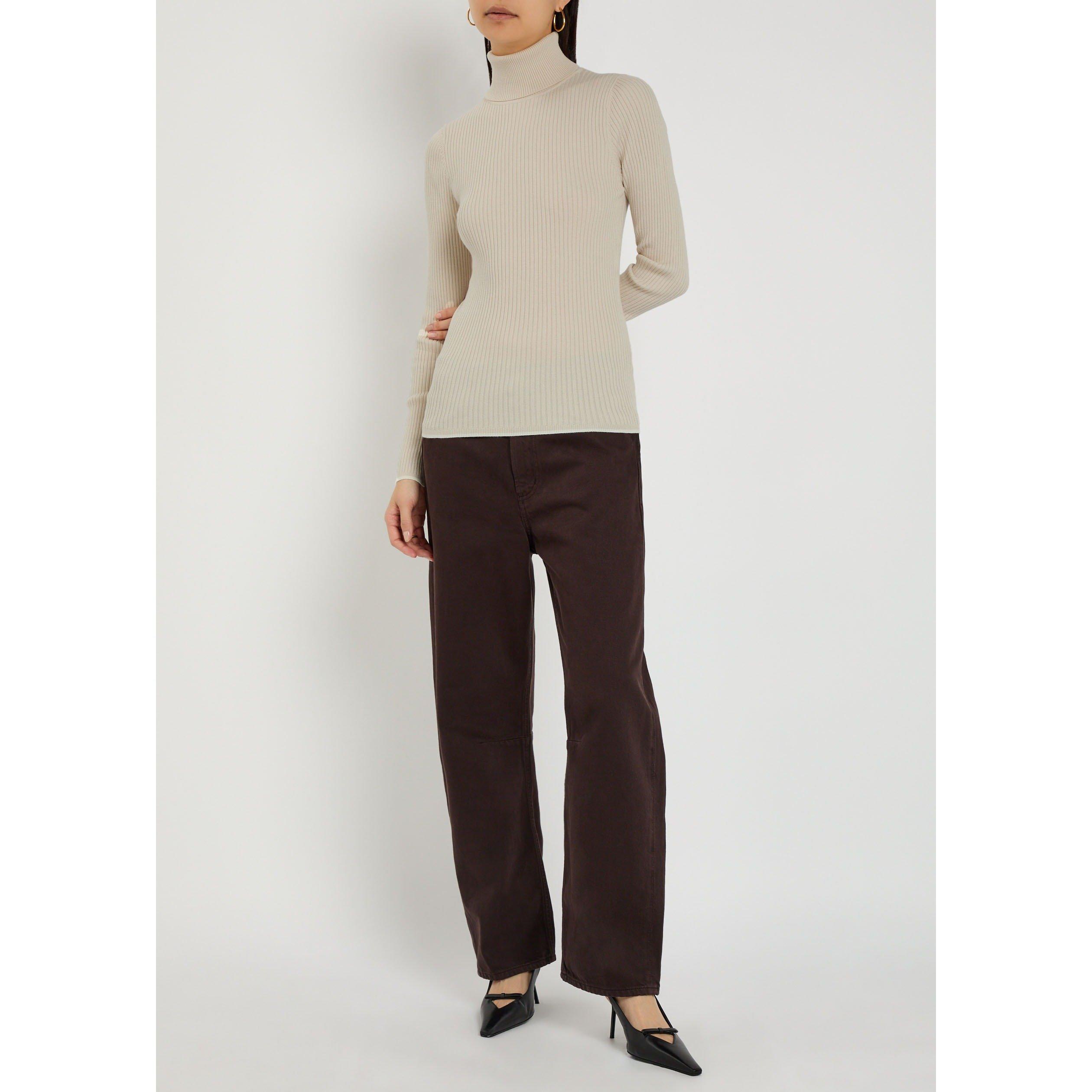 CREAM - Varley - T RAVENA ROLL NECK TOP 2.0 - 5