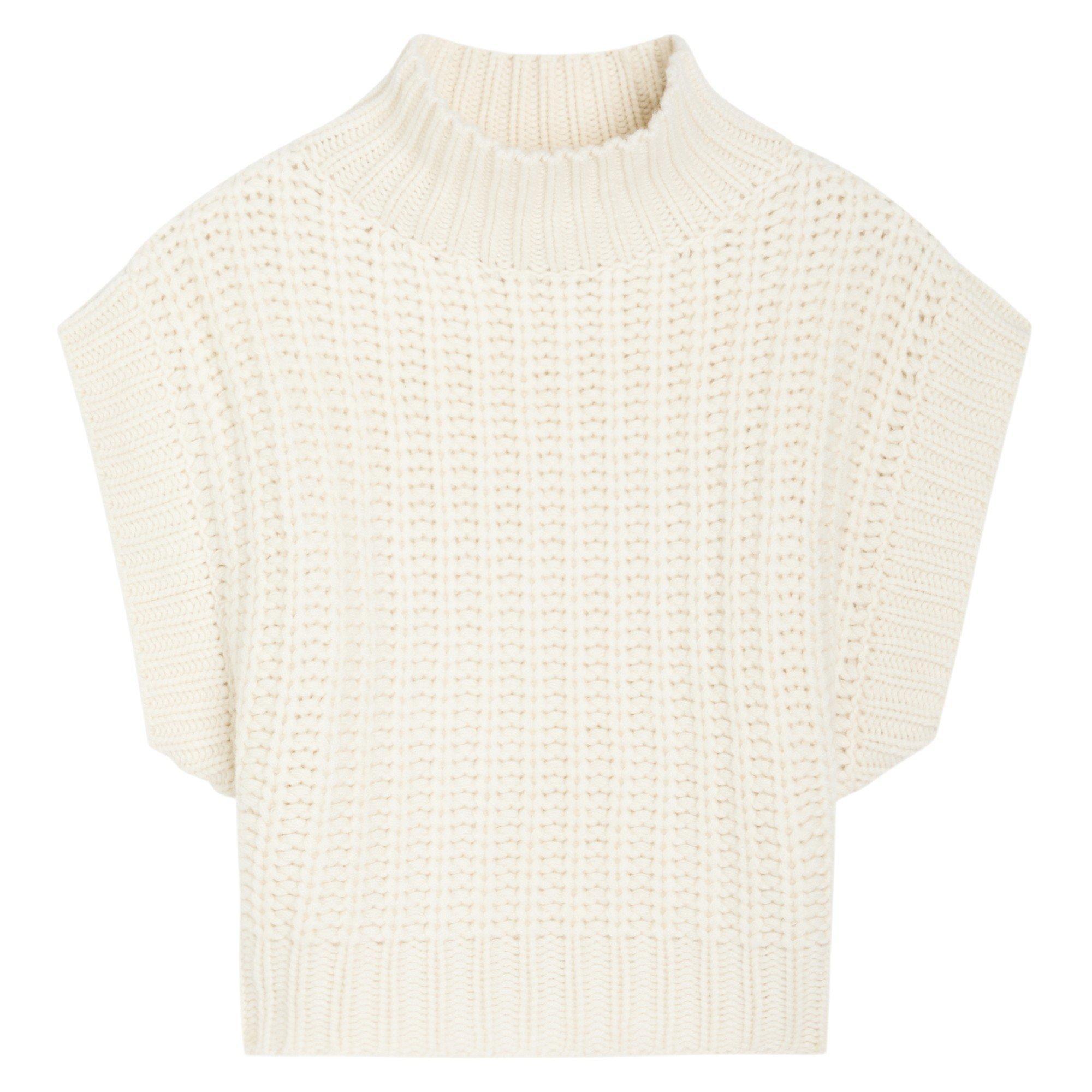 OFF WHITE - SKIIM - KW ROE CASHMERE VESTE JUM