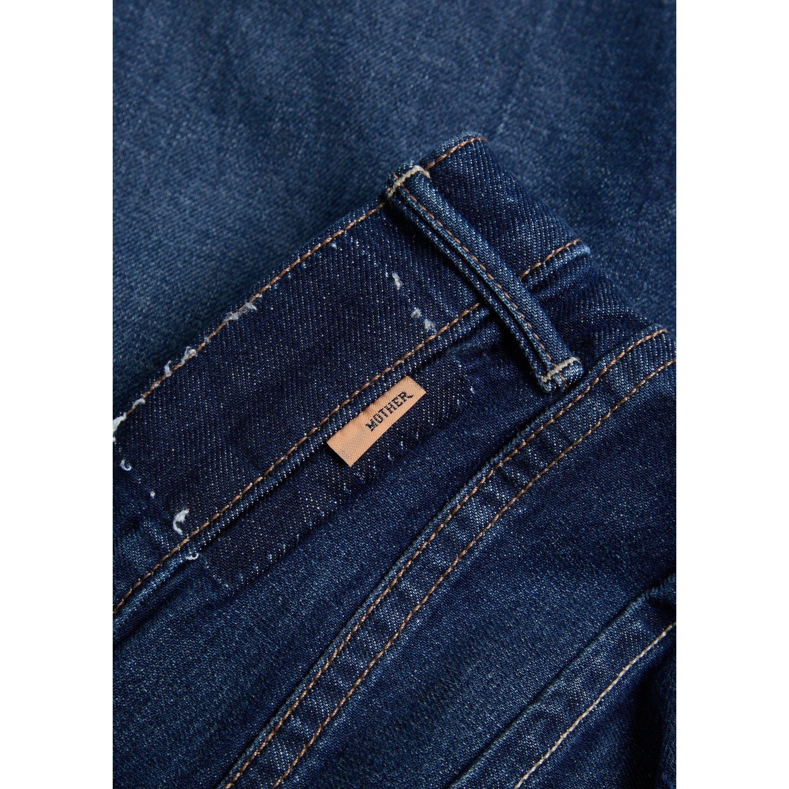 BLUE - MOTHER - J THE FULL-PIPE SKIMP JEANS - 4