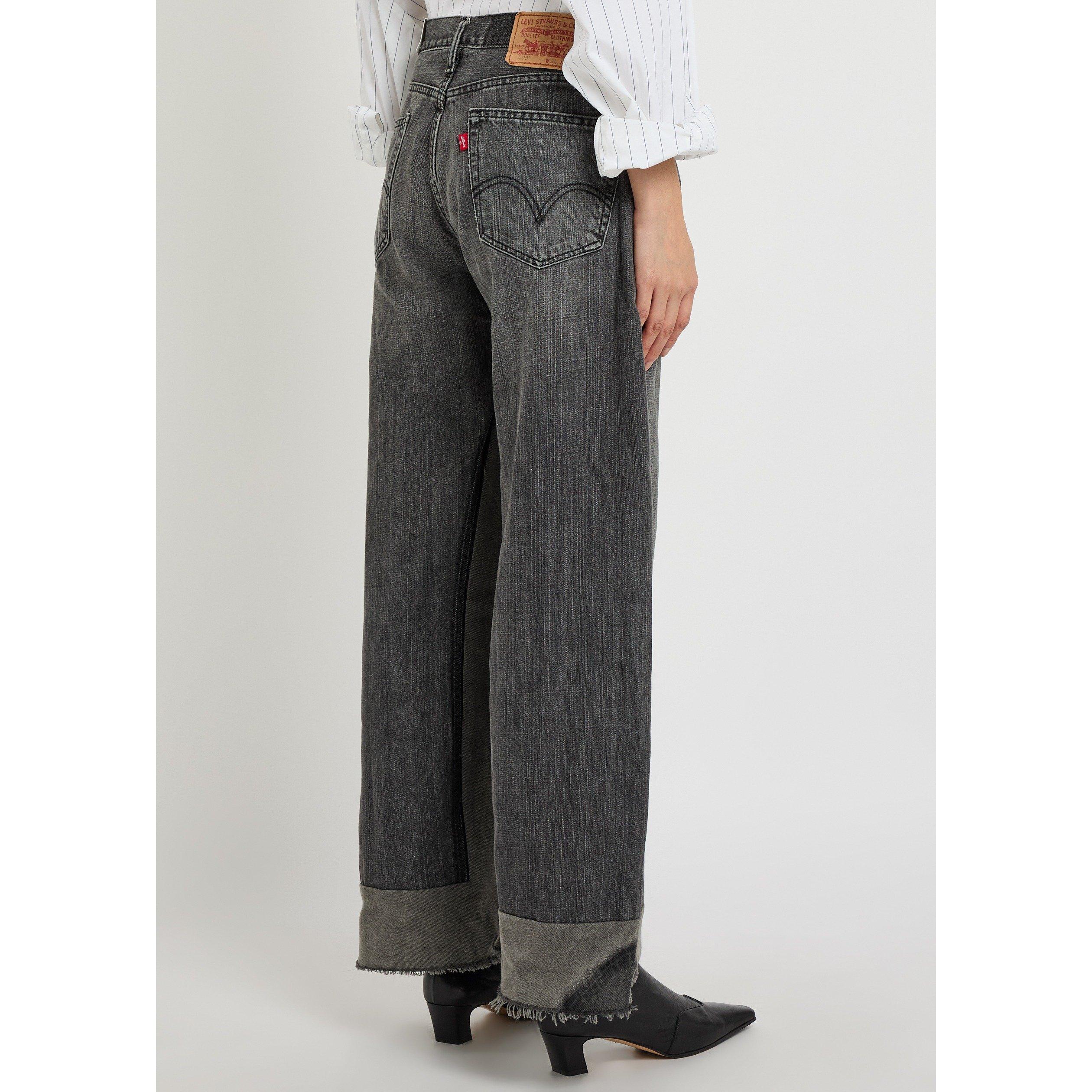 BLACK - B SIDES - VINTAGE REWORKED CULOTTE BLACK - 3