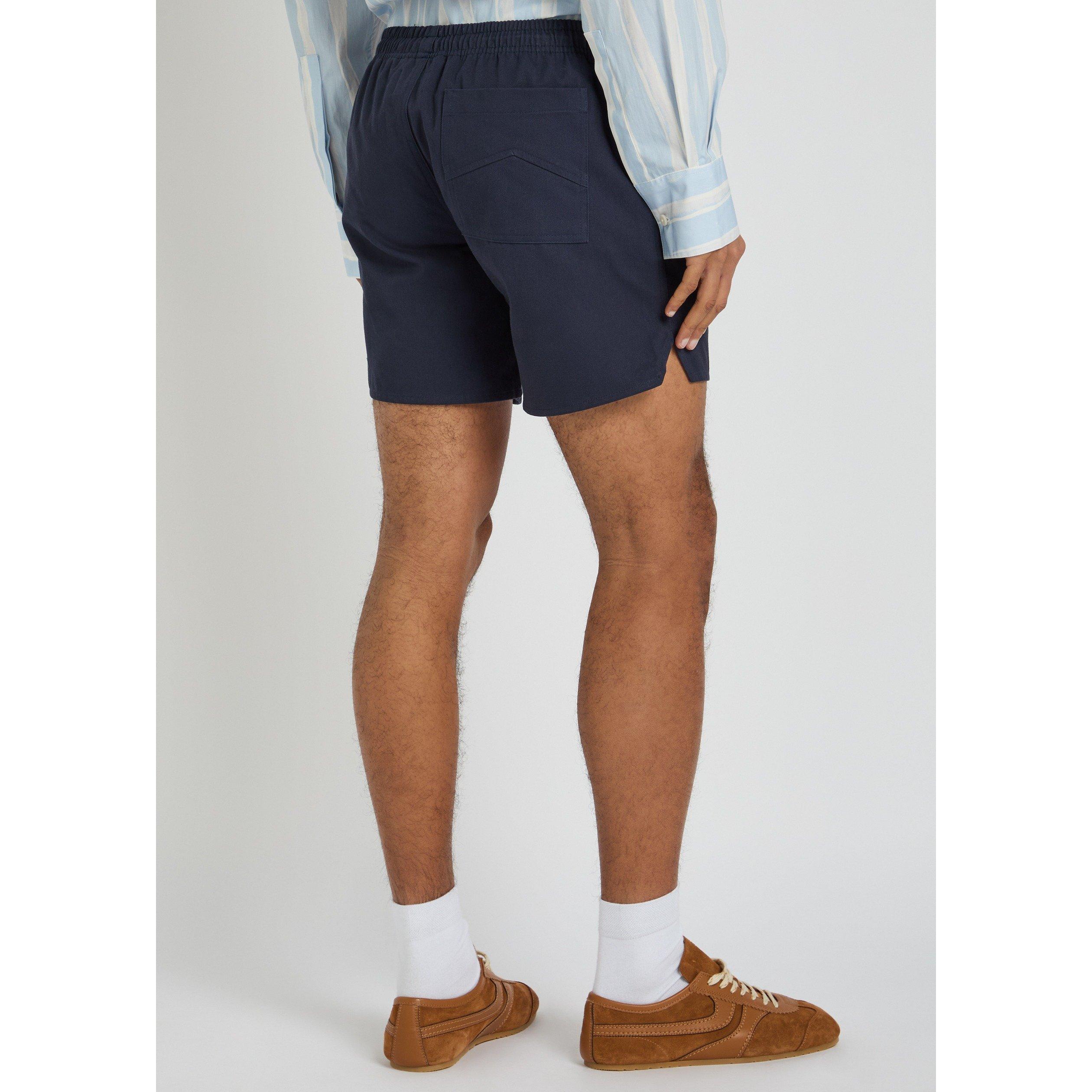 NAVY AND OTHER - Rhude - RH CLASSIC LOGO SHORTS - 3