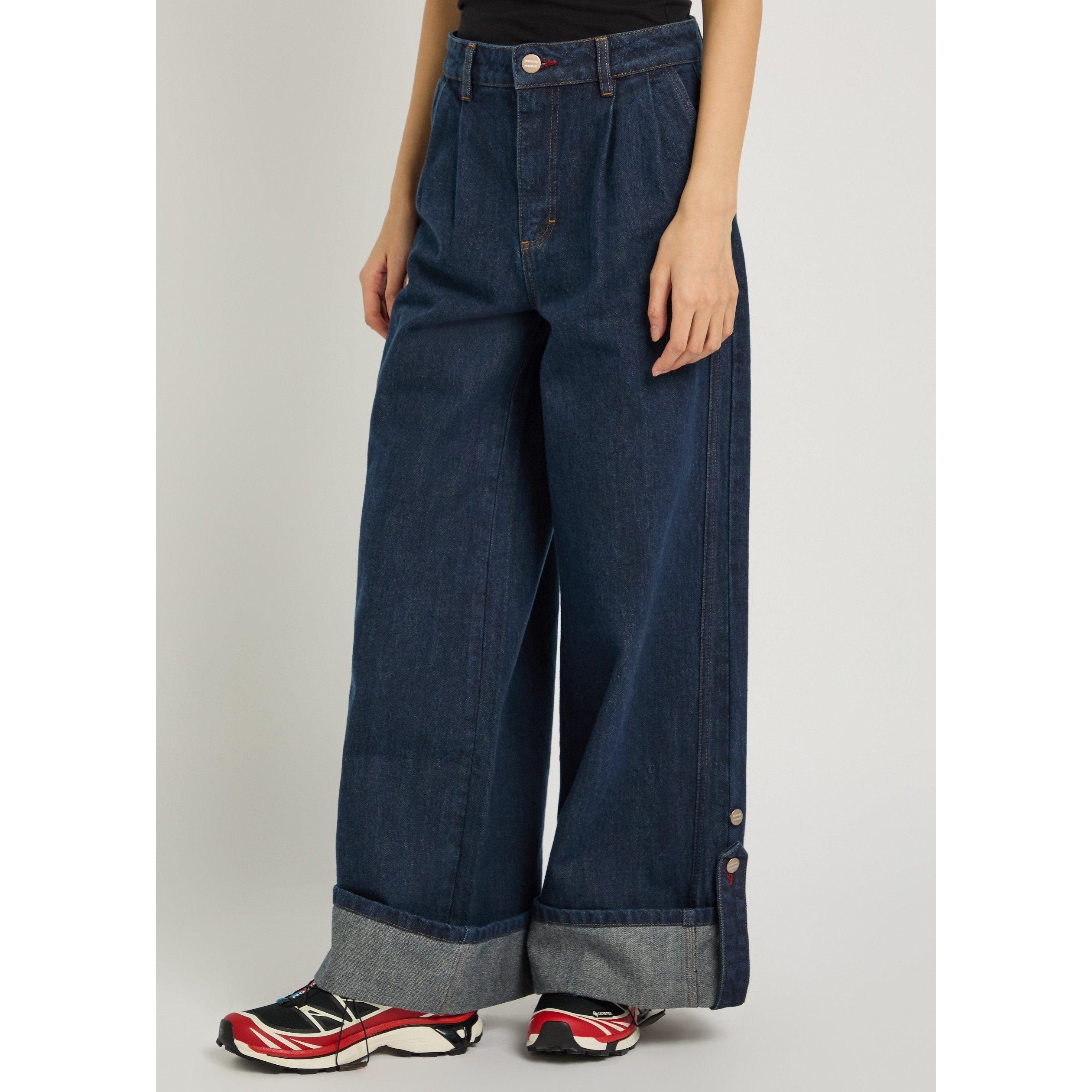 DARK BLUE - Damson Madder - J WYLIE JEAN - 2