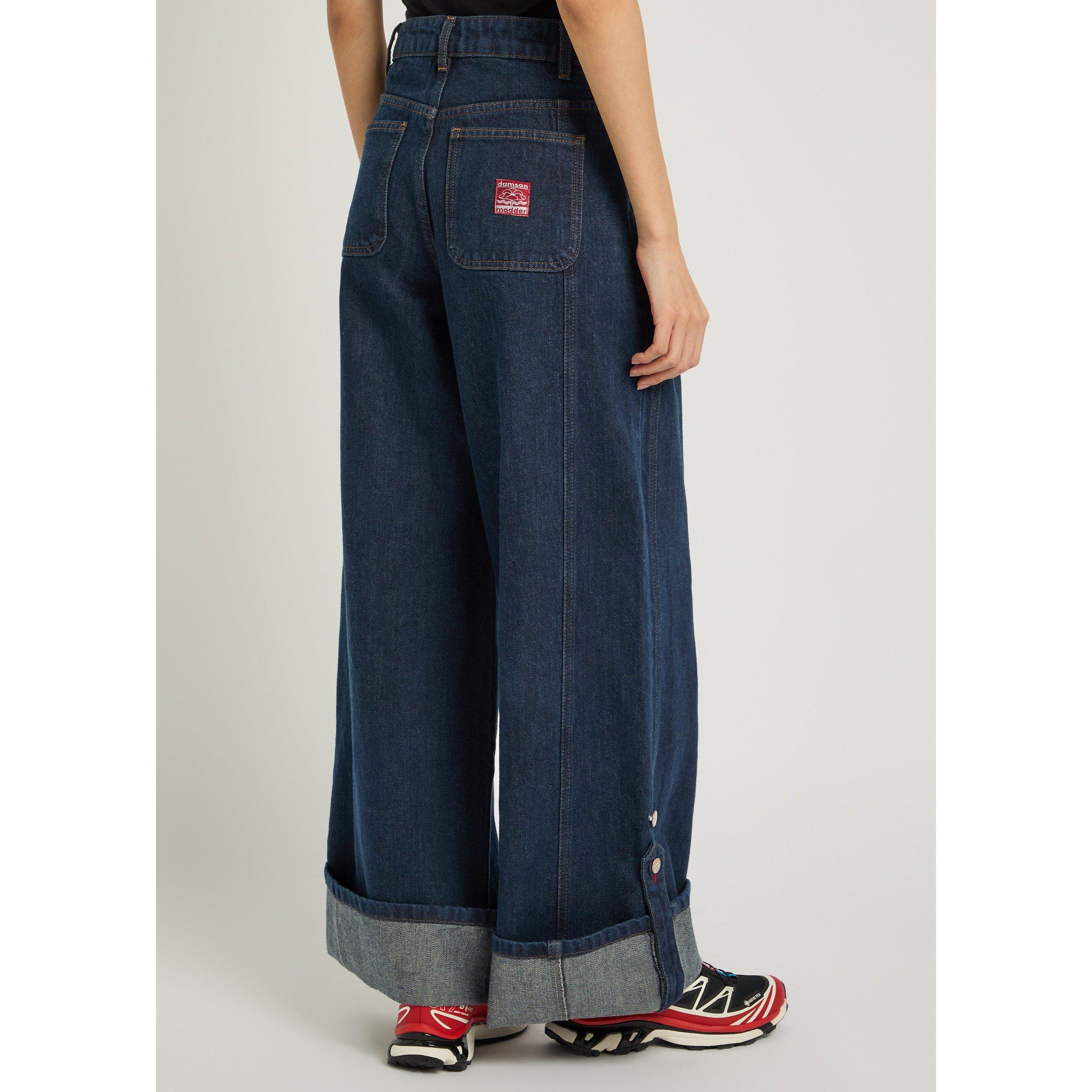 DARK BLUE - Damson Madder - J WYLIE JEAN - 3