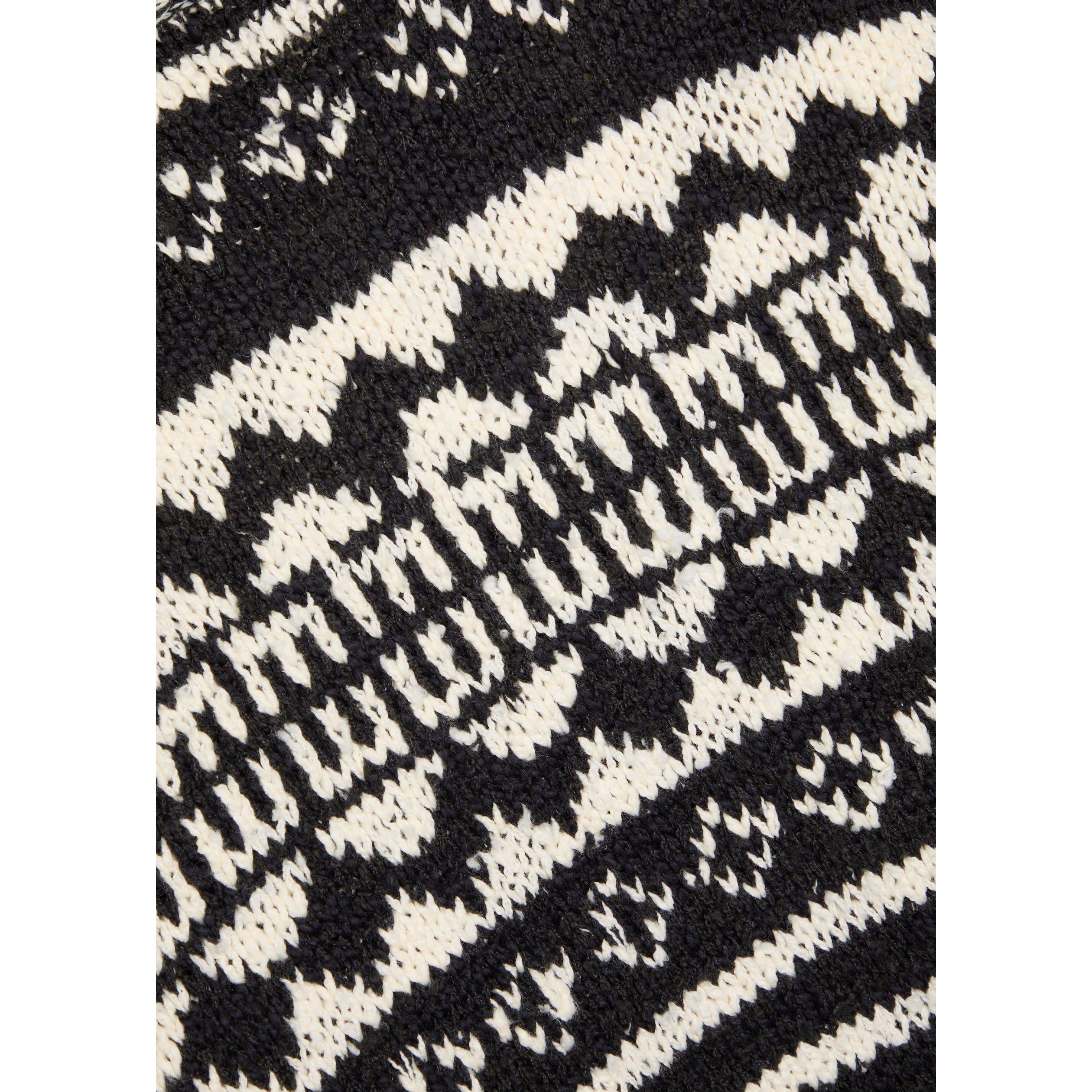 BLACK AND OTHER - Free People - K DANI PATTERN SWEATER - 4