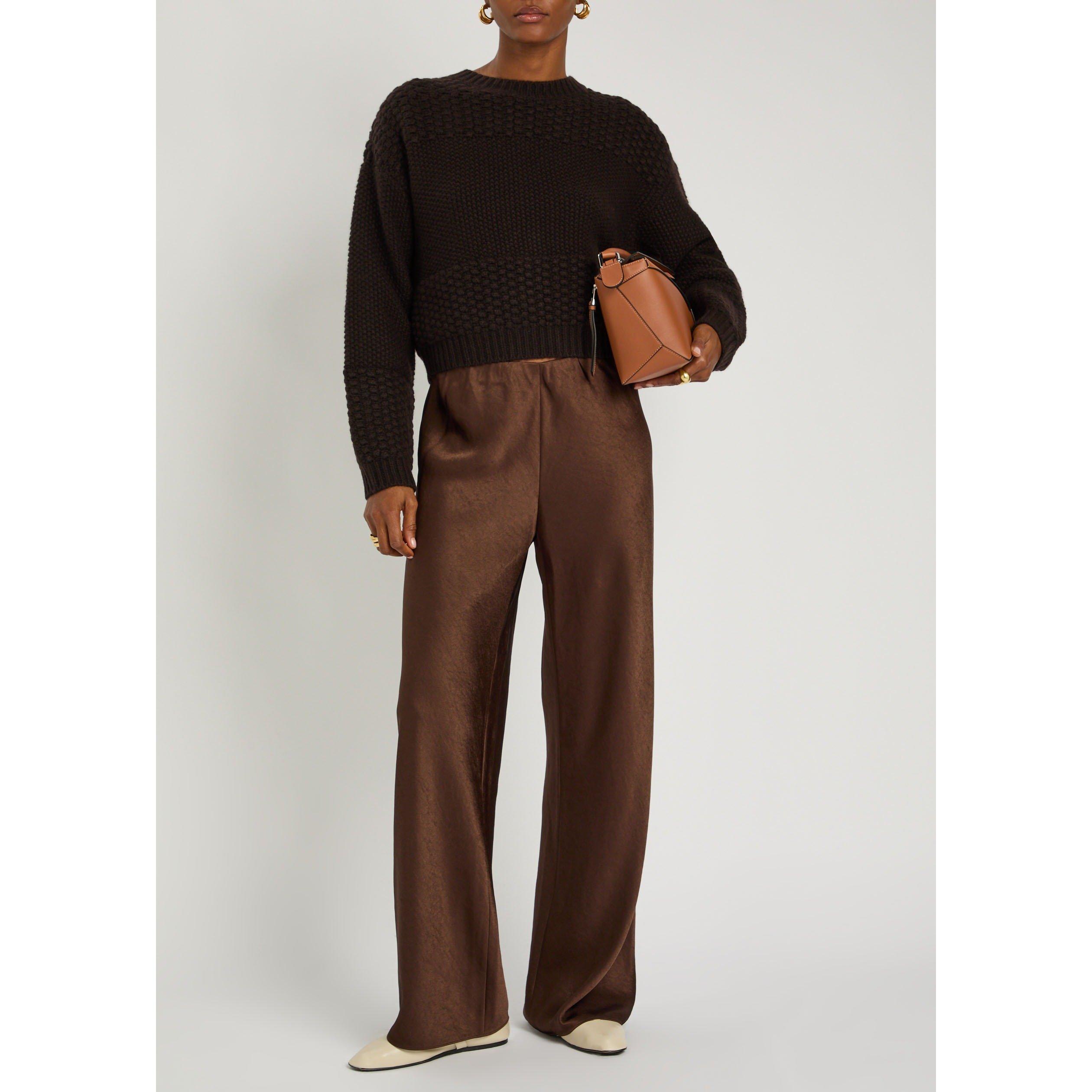 DARK BROWN - Lisa Yang - KW SIGNE SWEATER - 5