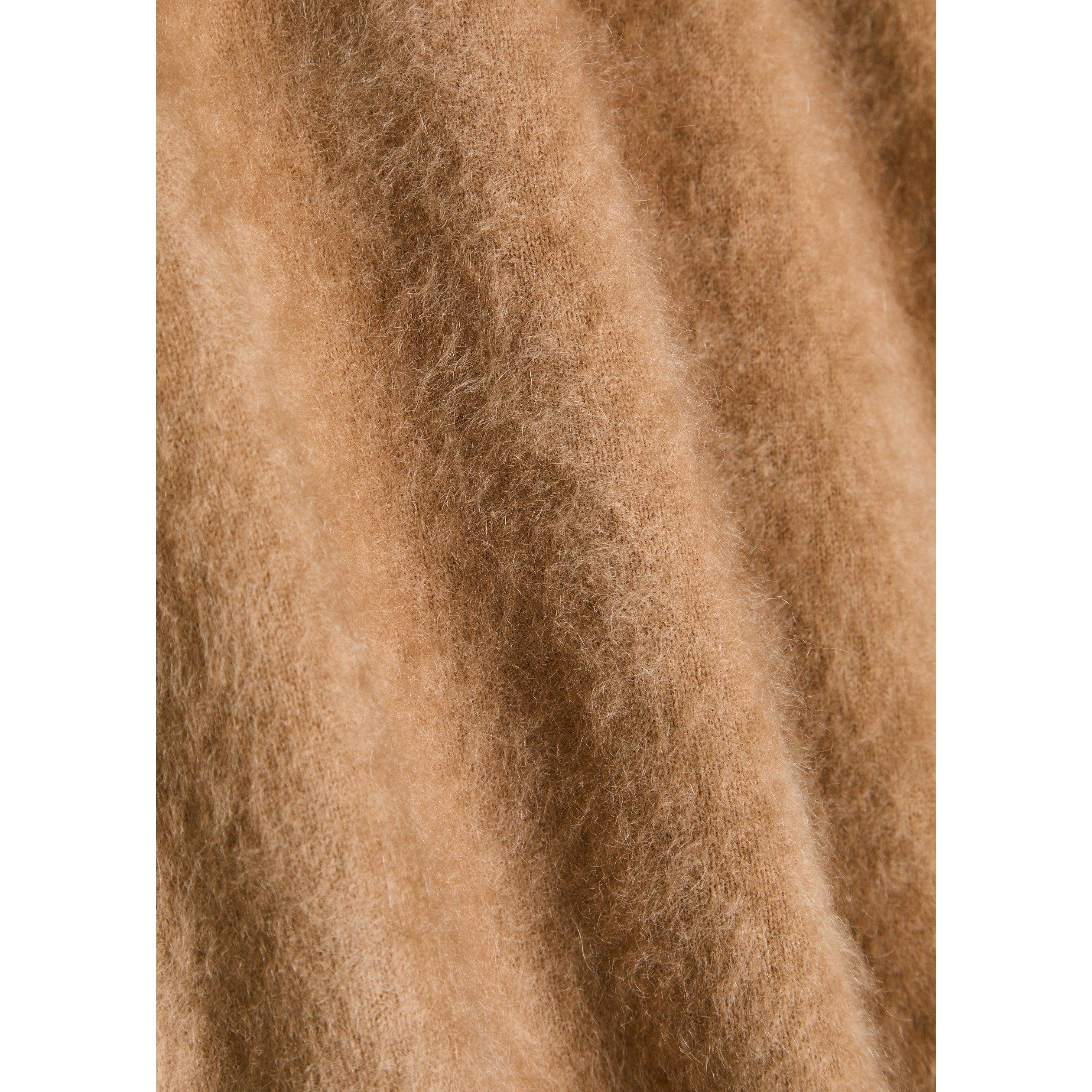 TAN - Lisa Yang - KW MAREN BRUSHED SS SWEATER - 4