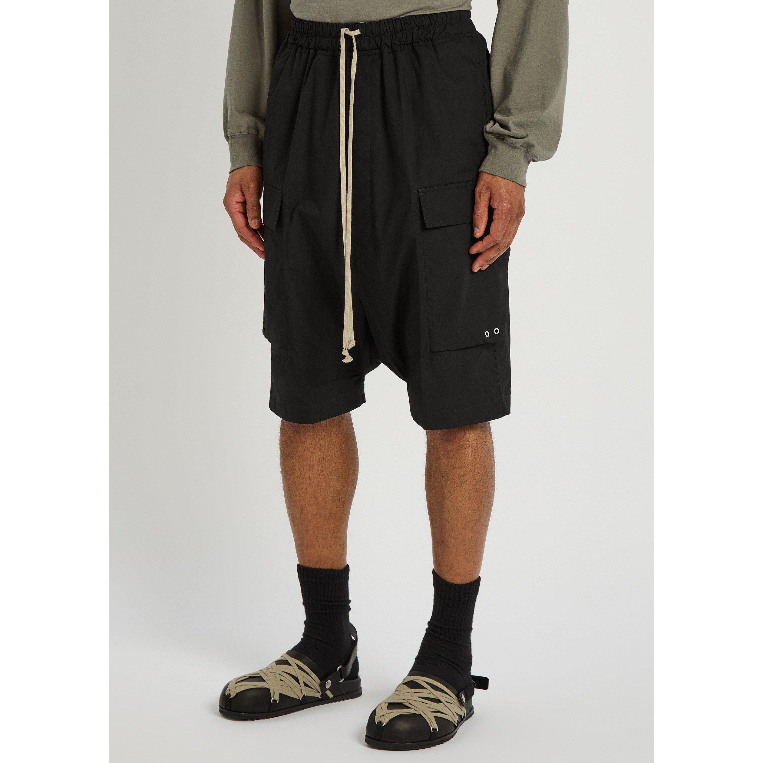 BLACK - Rick Owens - RO PANTALONI - CARGO PODS - - 2