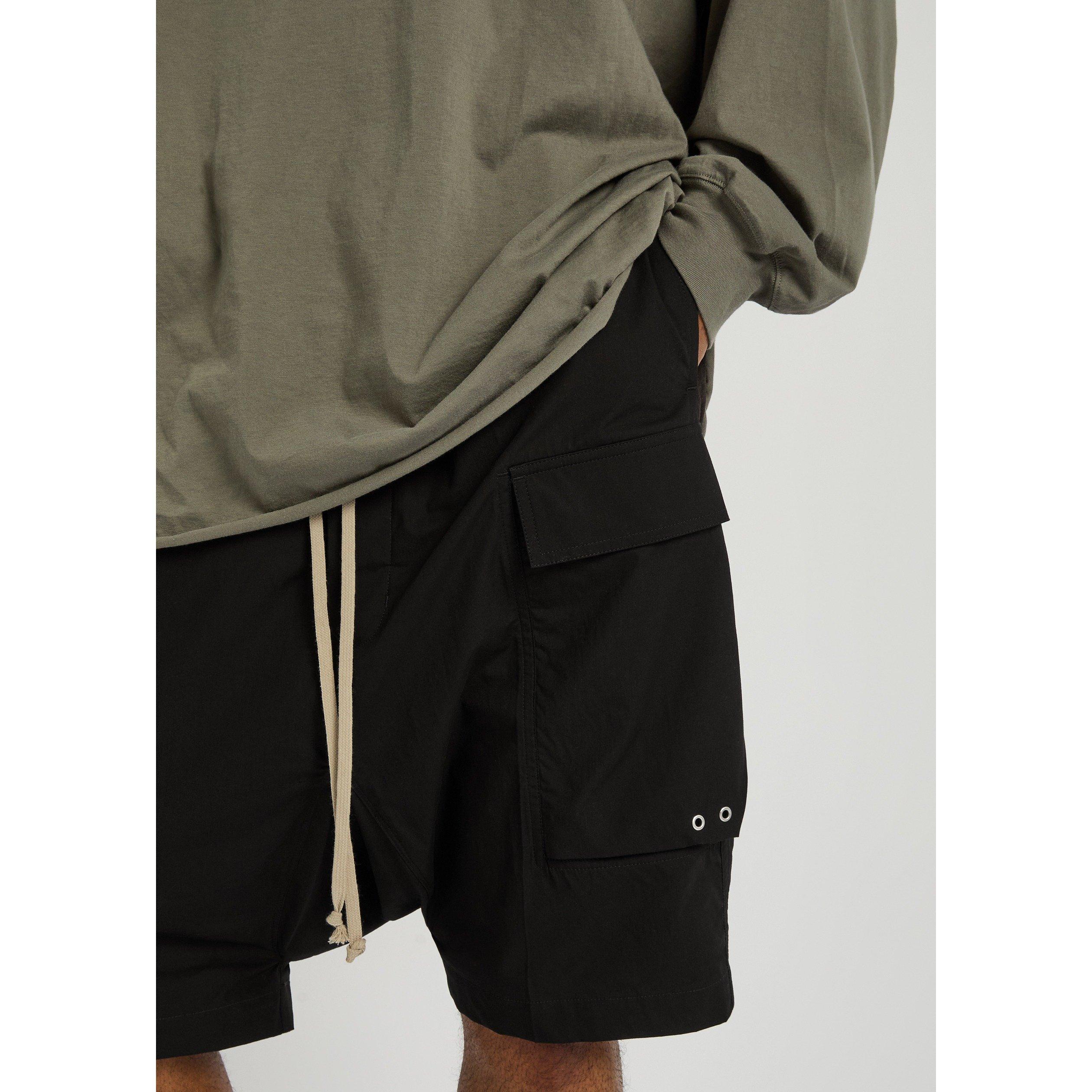 BLACK - Rick Owens - RO PANTALONI - CARGO PODS - - 4