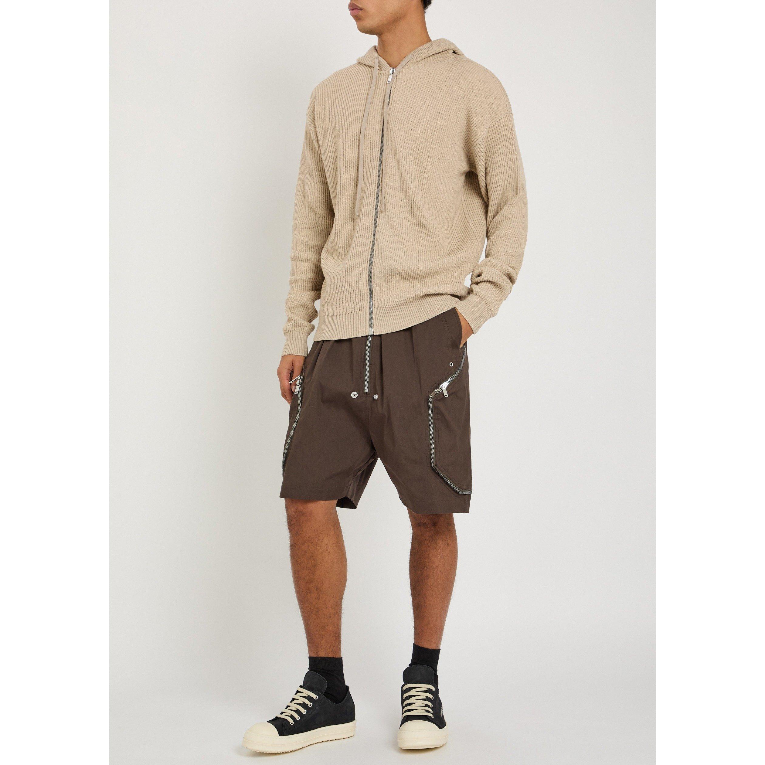 SAND - Rick Owens - RO GIACCA IN MAGLIA - ZIPPED H - 5