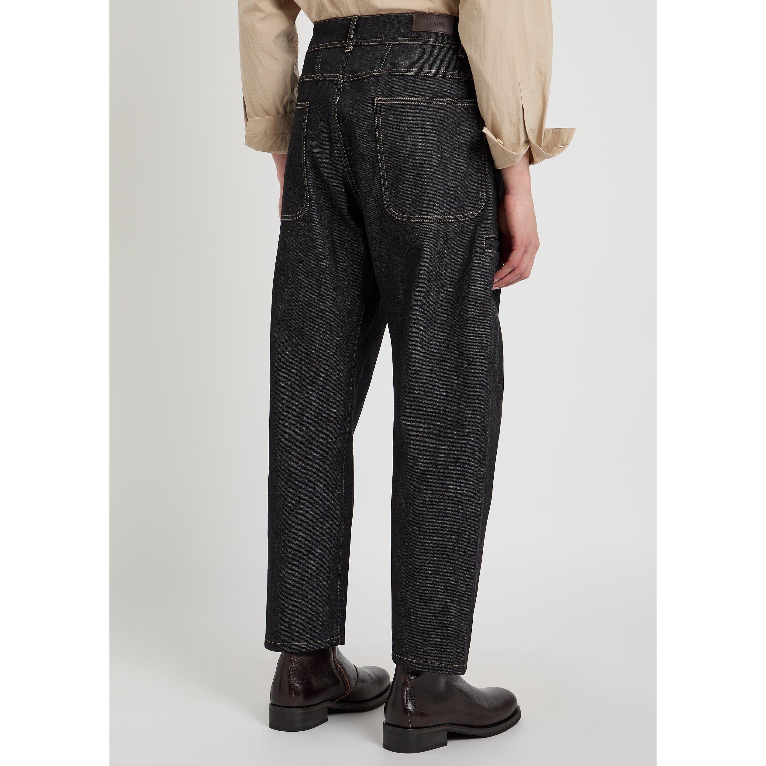 DARK GREY - Lemaire - LEMAIRE TWISTED WORKWEAR PANTS - 3