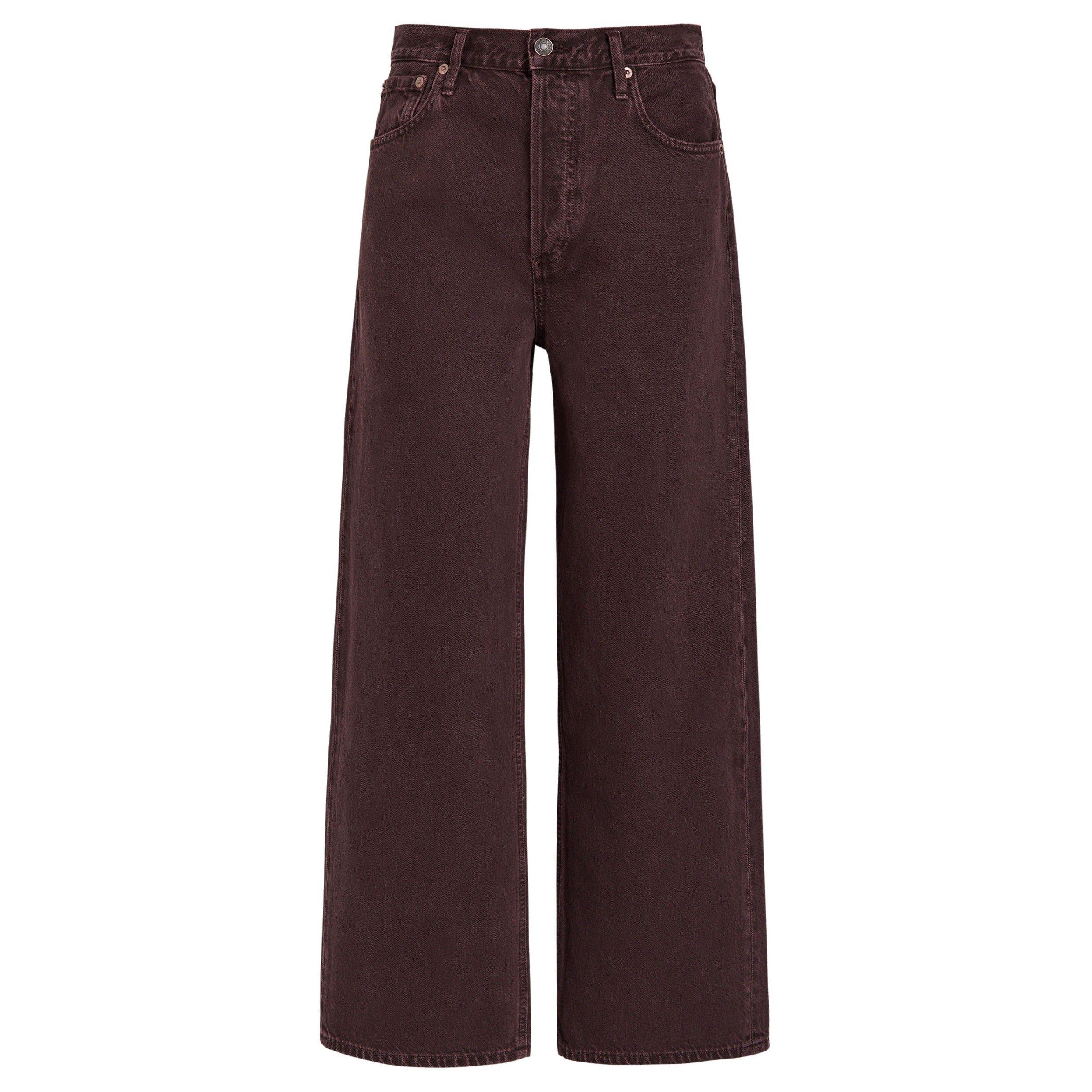 BROWN - Agolde - JE REN IN SLOE BERRY