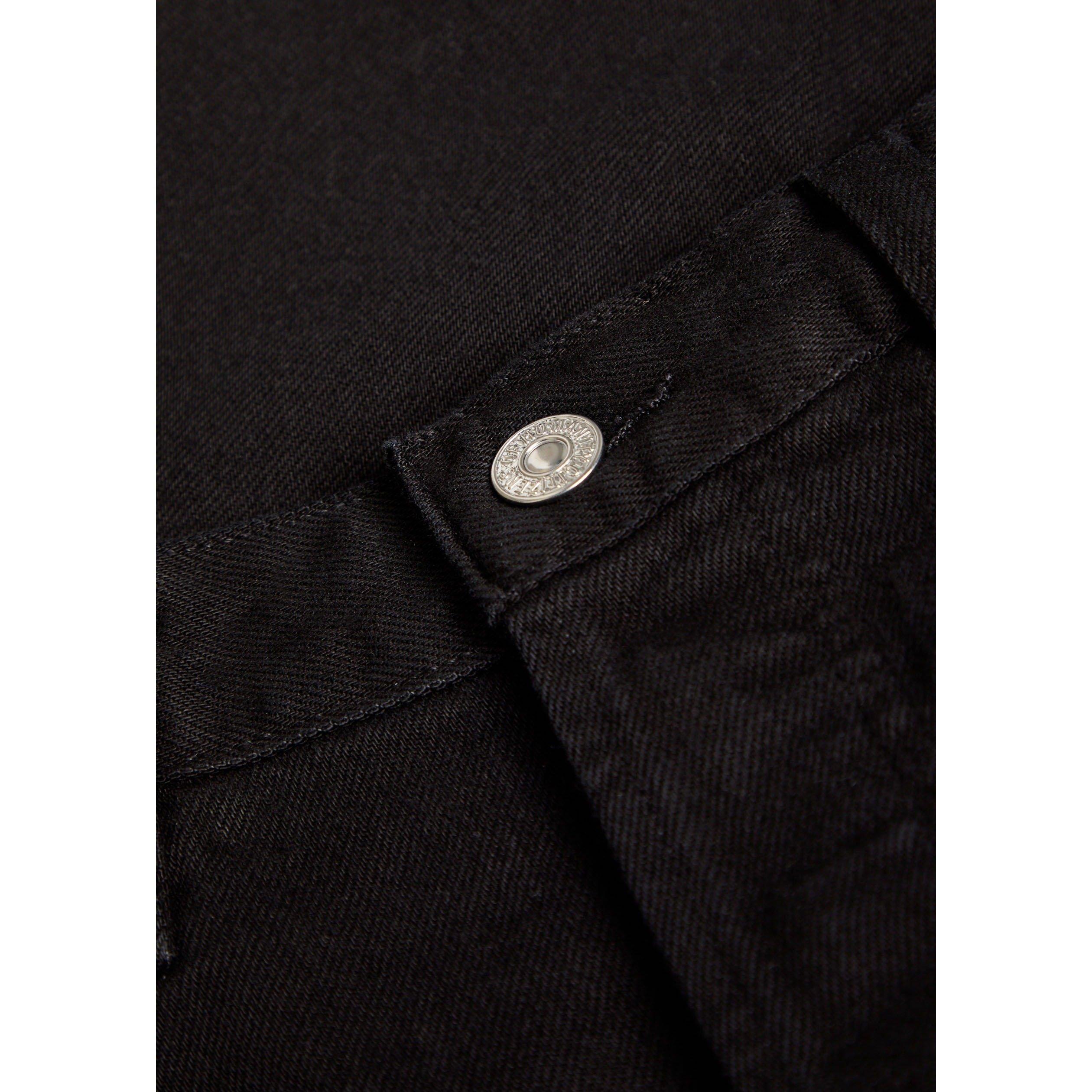 BLACK - Citizens Of Humanity - JE AYLA BAGGY IN SOLID BLACK - 4