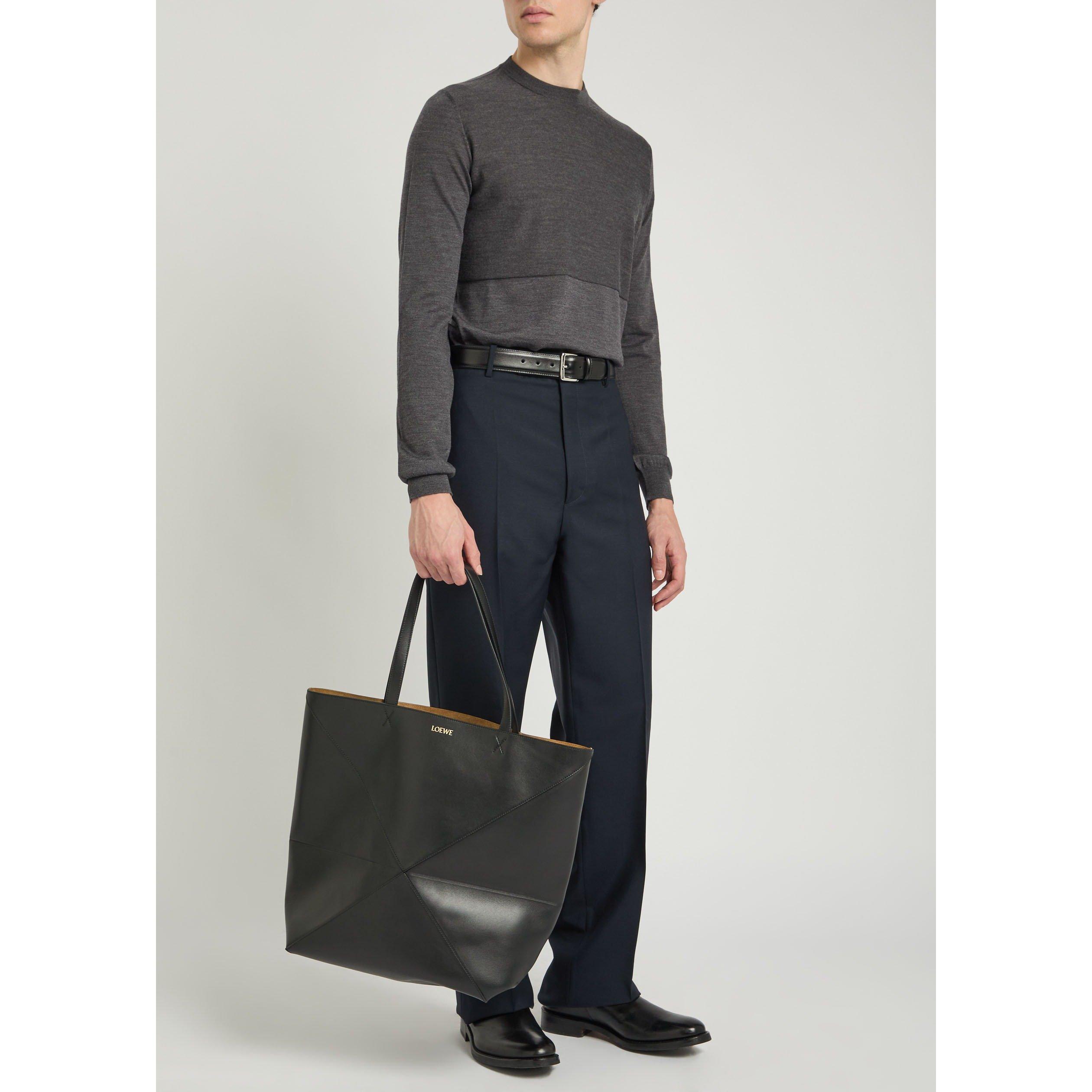 BLUE - Jil Sander - Men's Wool Long-Sleeve Crew-Neck Jumper - 5