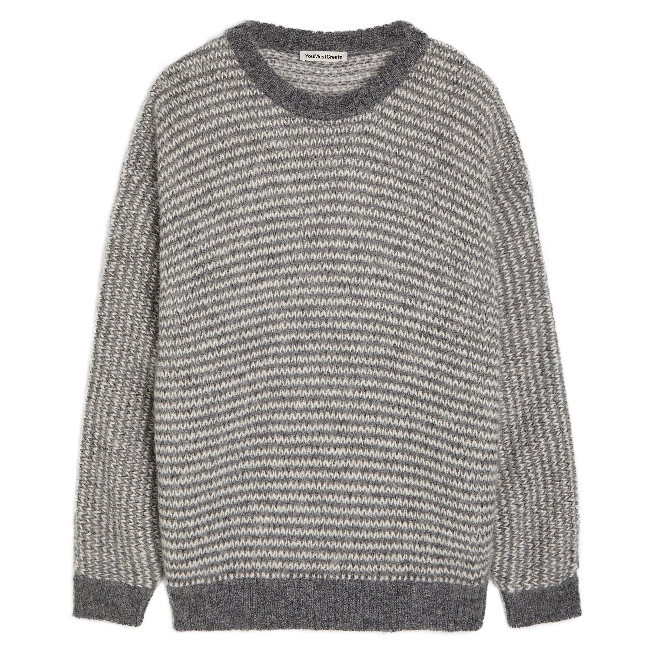 GREY - YMC - YMC T SHAPE CN KNIT