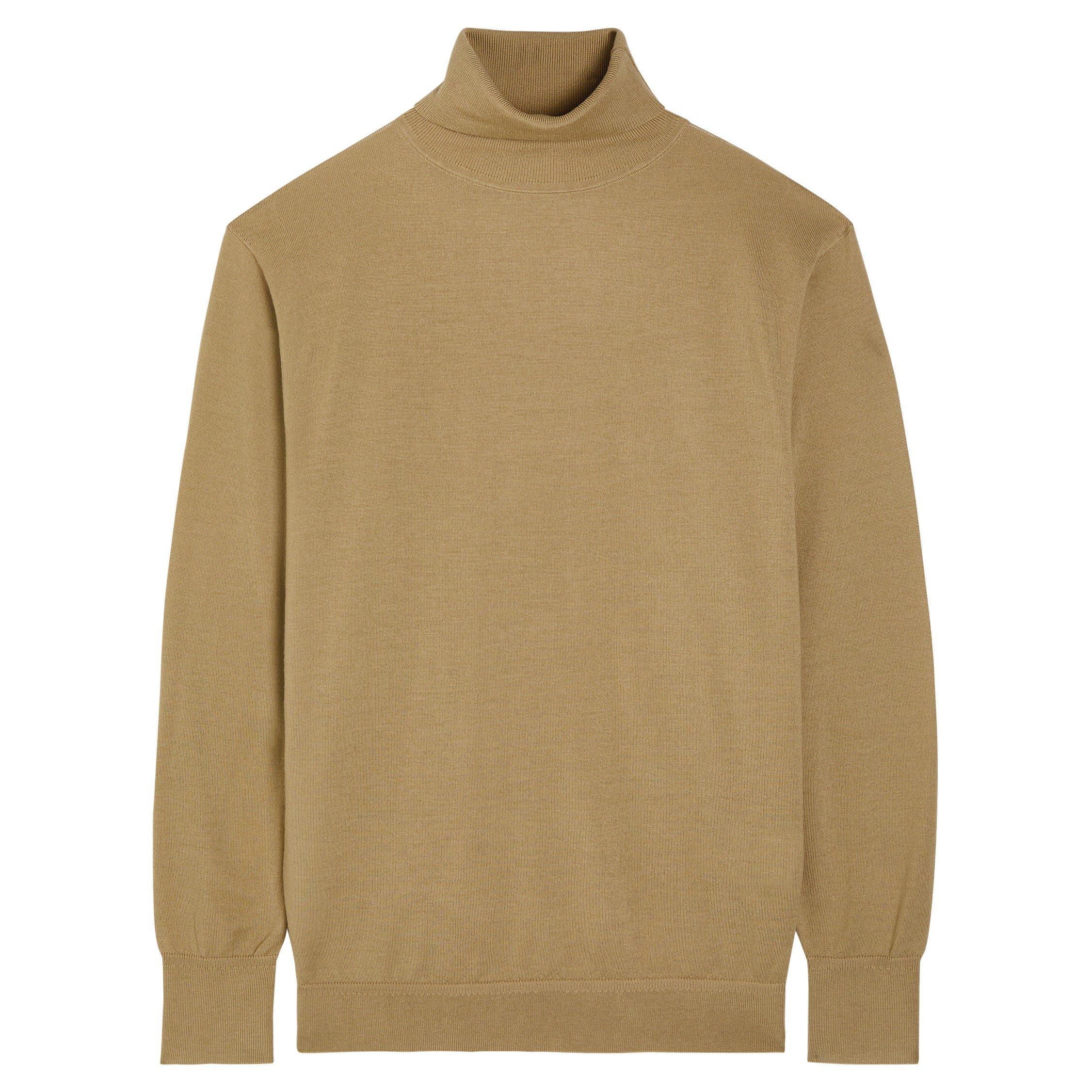 BEIGE - Toteme - MERINO TURTLENECK