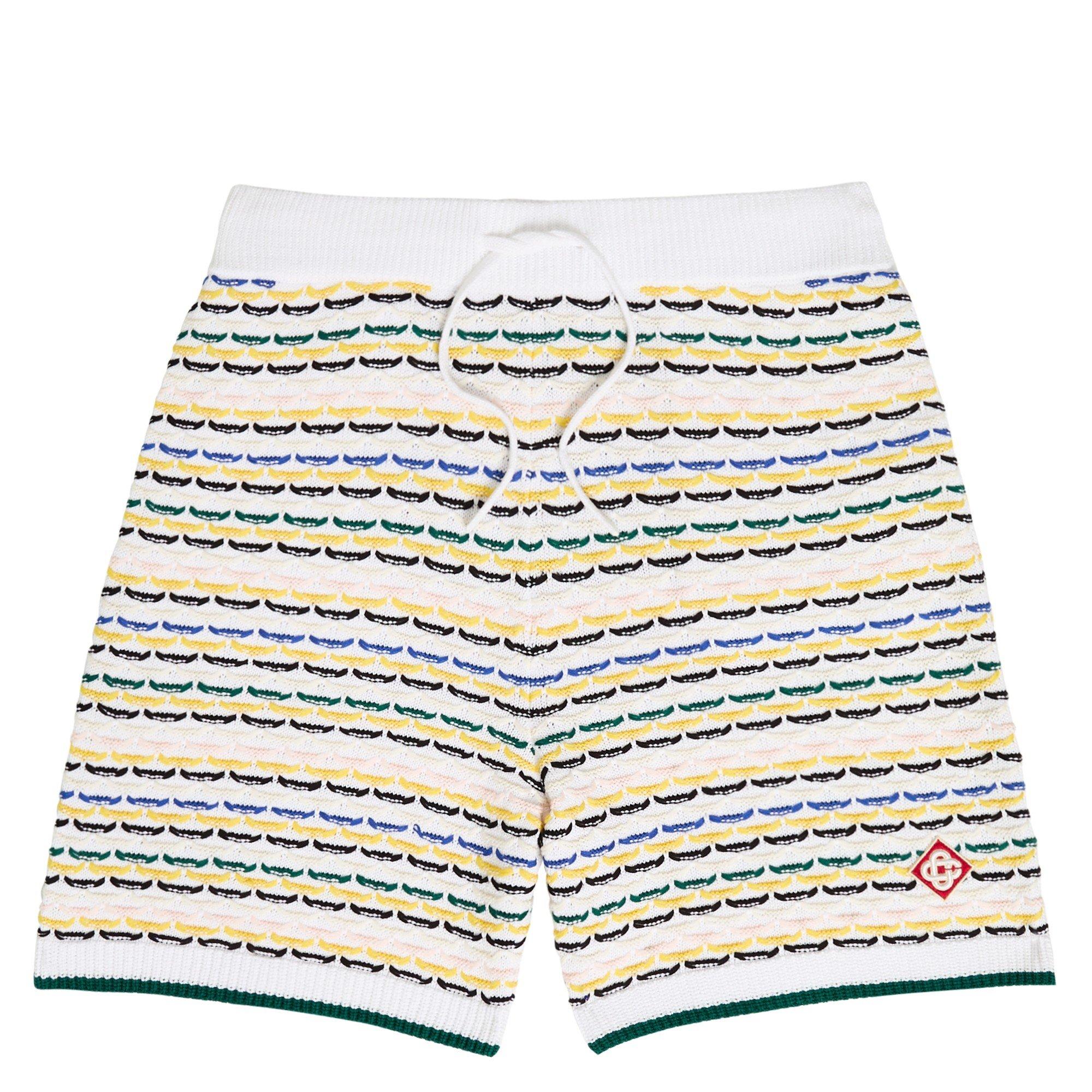 MULTICOLOURED - Casablanca - CAS TUCK STITCH SHORTS - 1