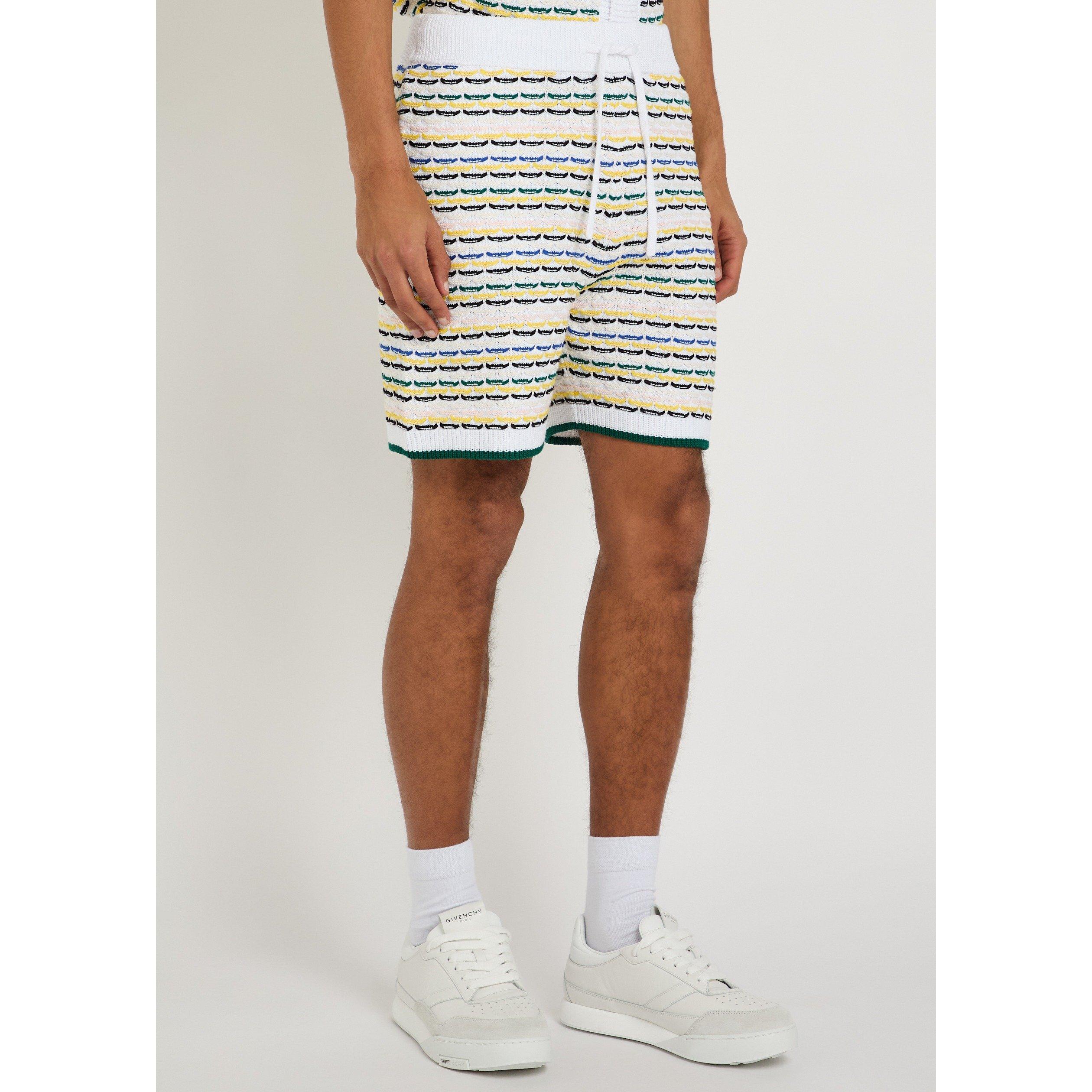 MULTICOLOURED - Casablanca - CAS TUCK STITCH SHORTS - 2
