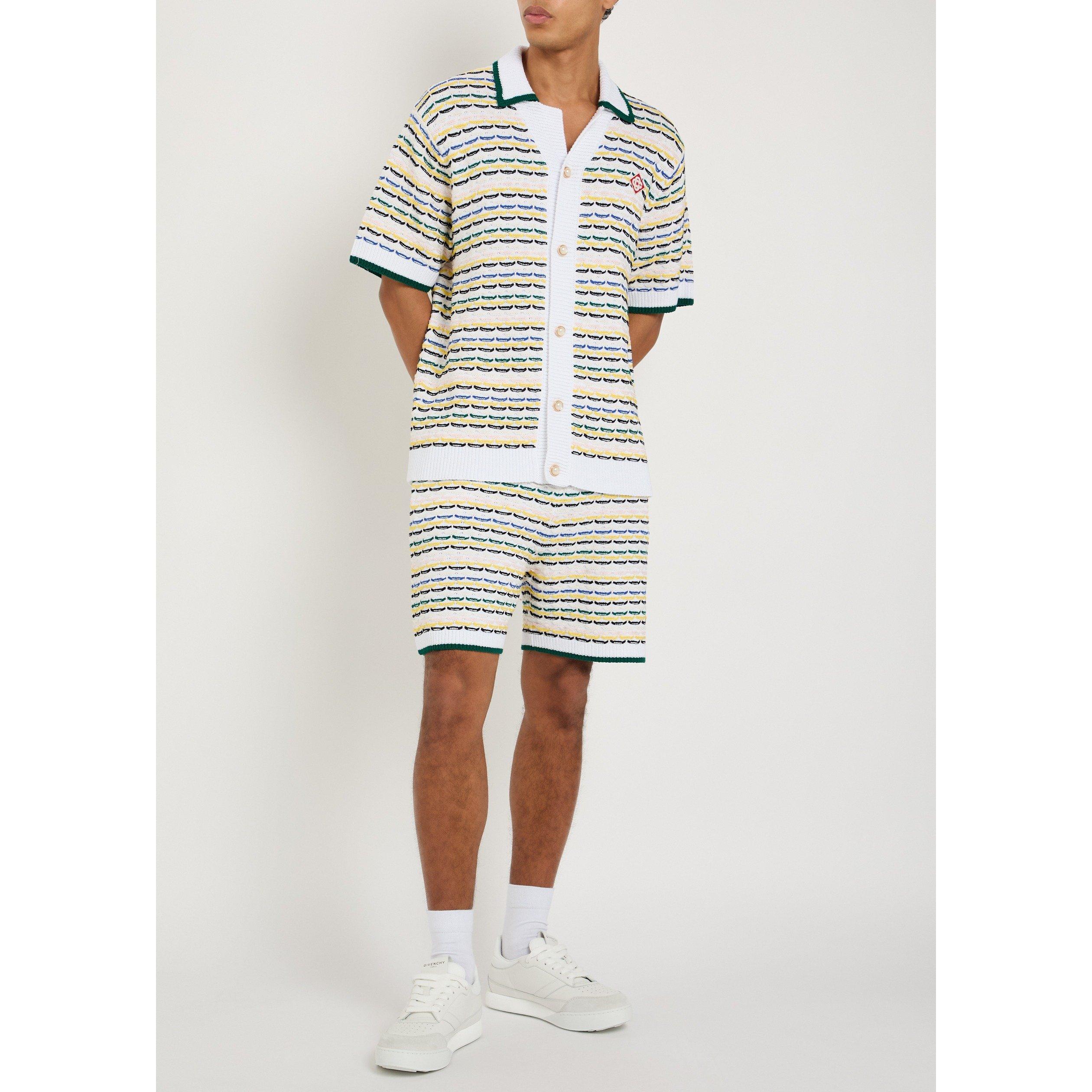 MULTICOLOURED - Casablanca - CAS TUCK STITCH SHORTS - 5