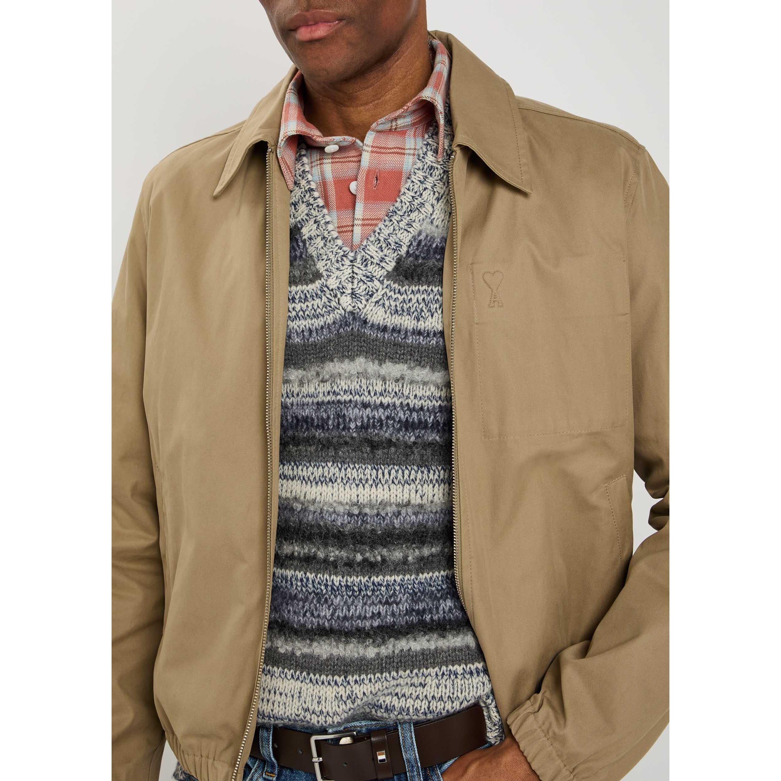 MULTICOLOURED 1 - The Elder Statesman - TES boucle mix stripe vest - 4
