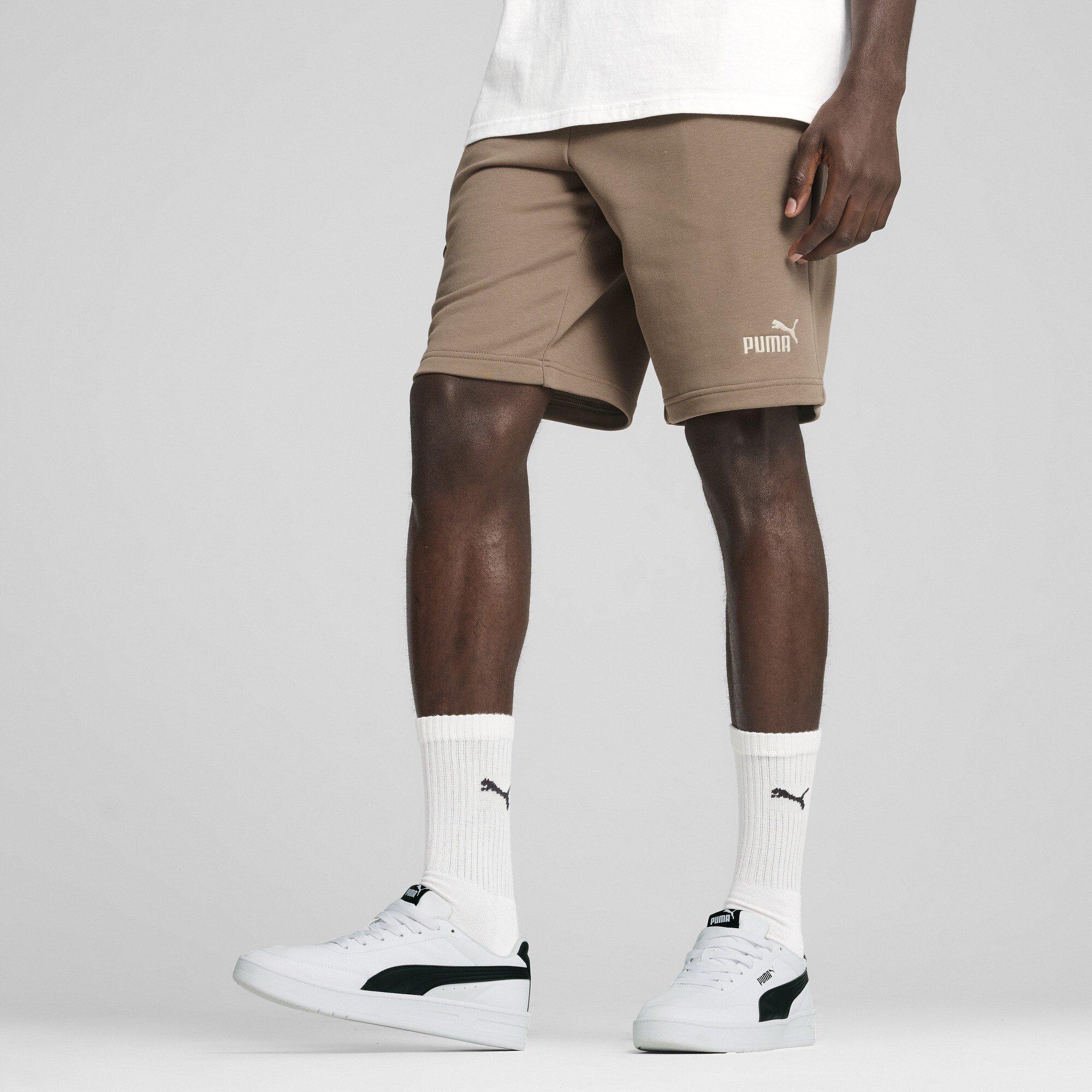 Totally Taupe - Puma - Jersey Jogger Shorts - 2