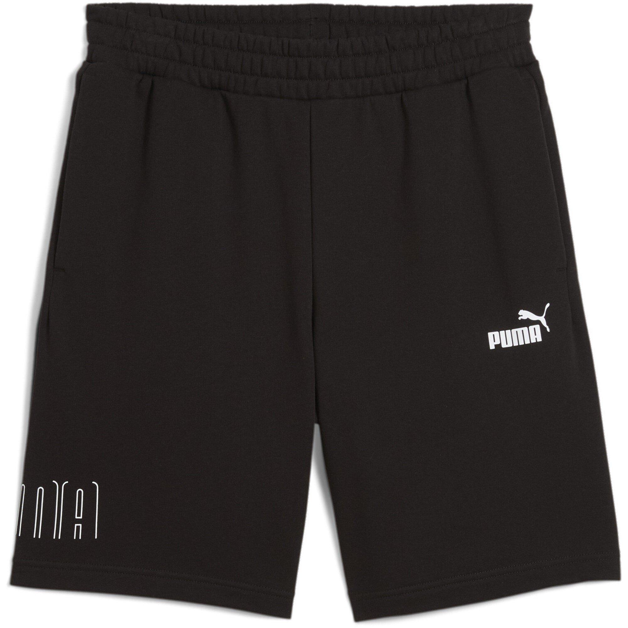 Puma Black - Puma - Graph Jersey Jogger Shorts - 1