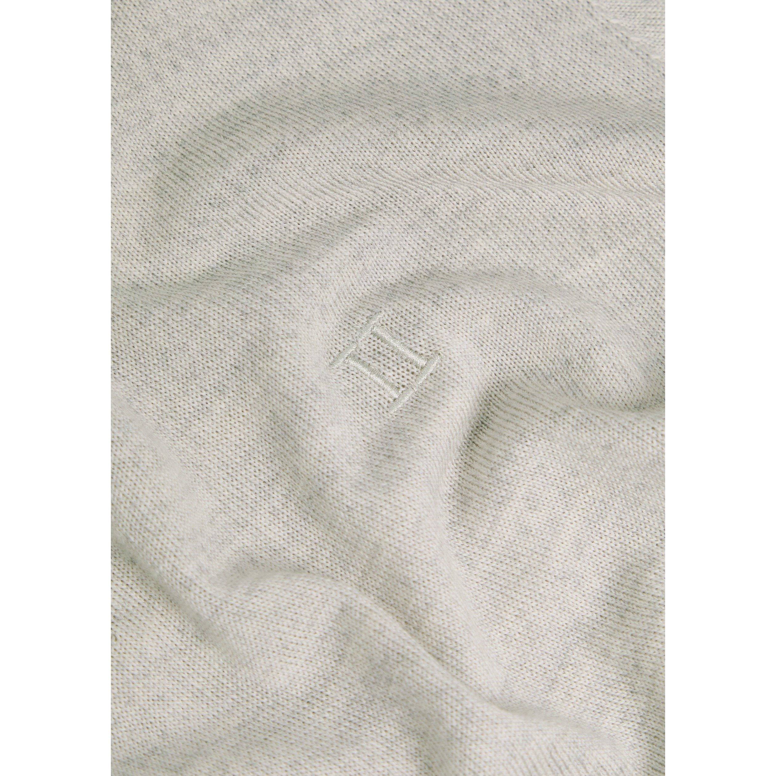 GREY - Les Deux - LD KNIT 1/4 ZIP - 4