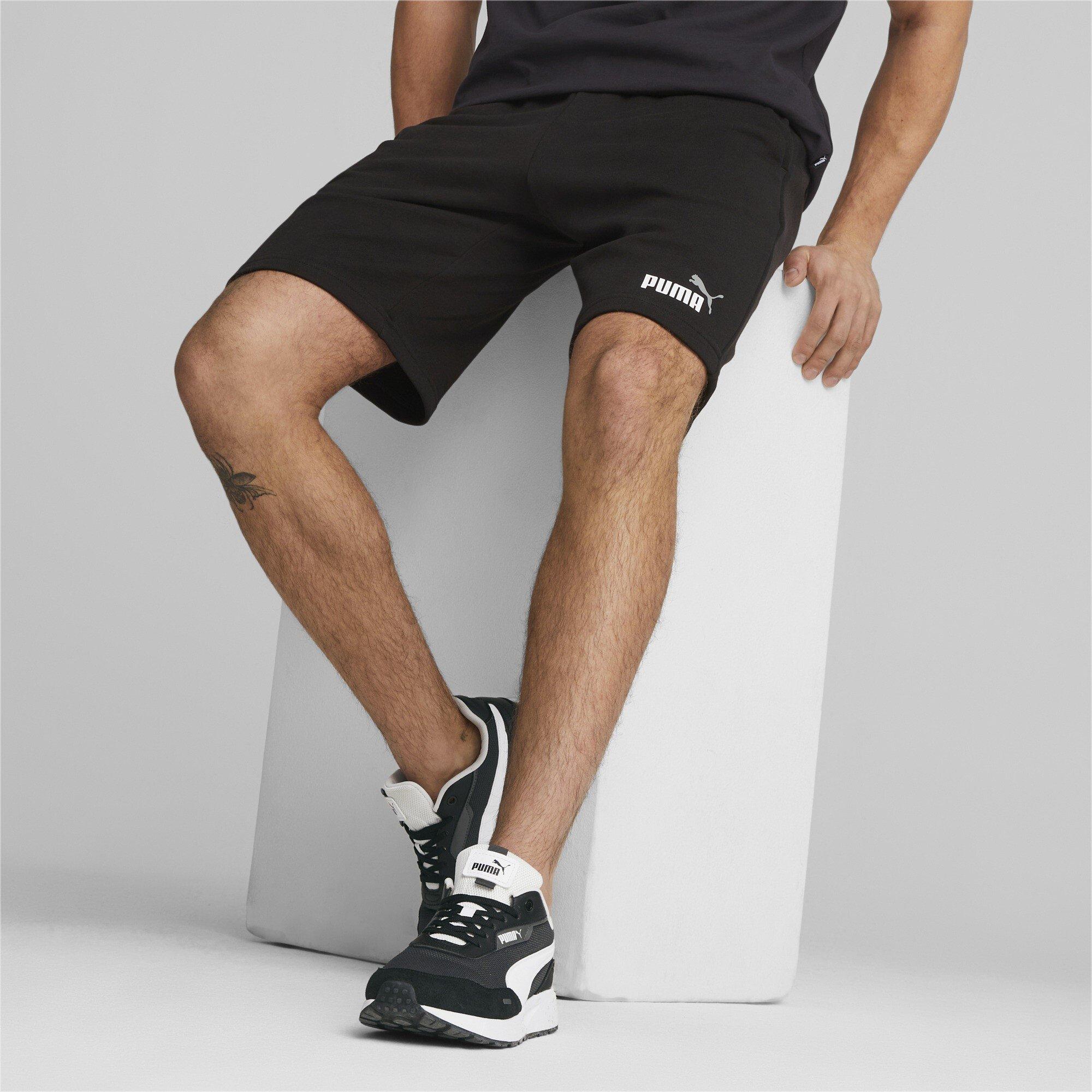 Puma Blk-White - Puma - Essentials Mens Shorts - 2