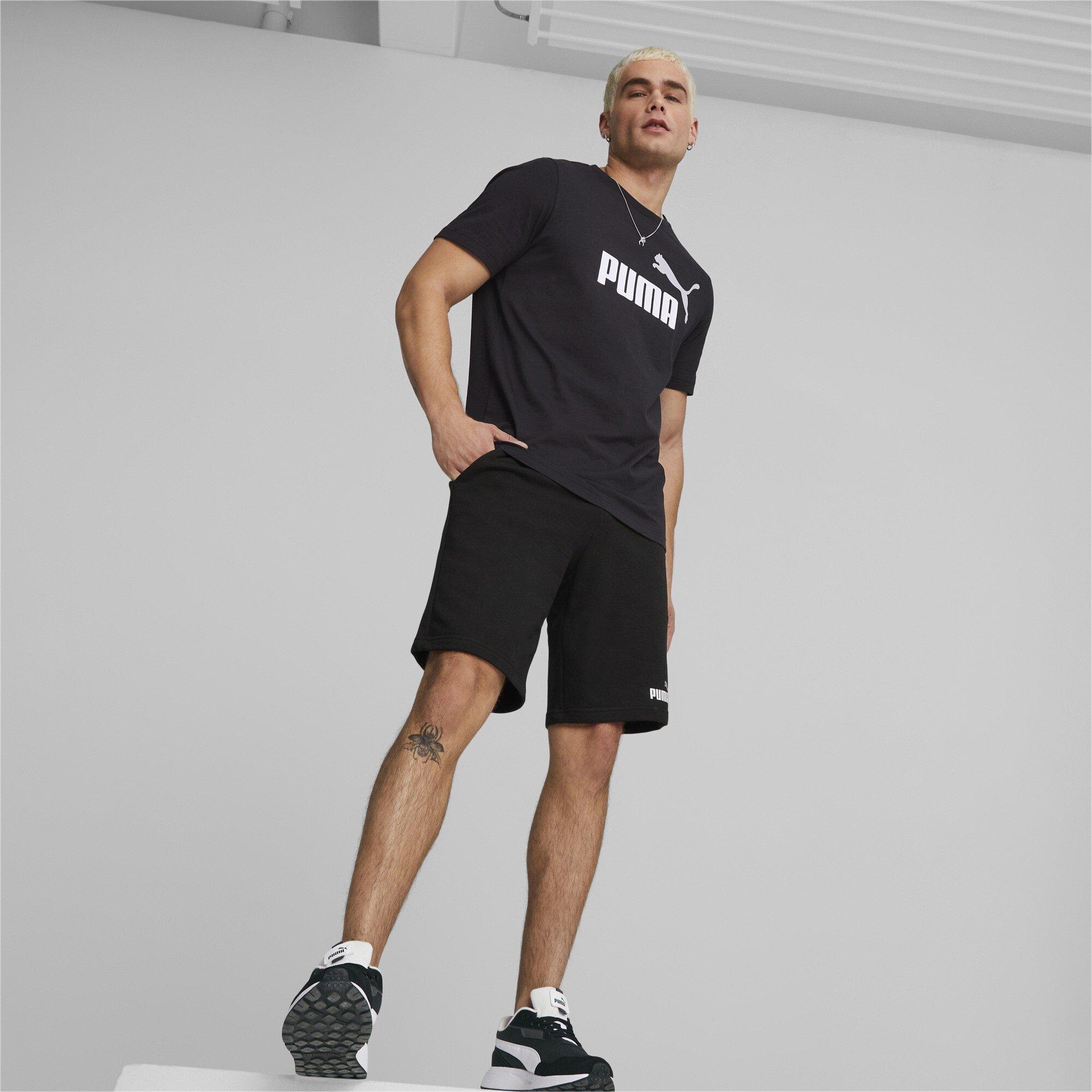 Puma Blk-White - Puma - Essentials Mens Shorts - 6