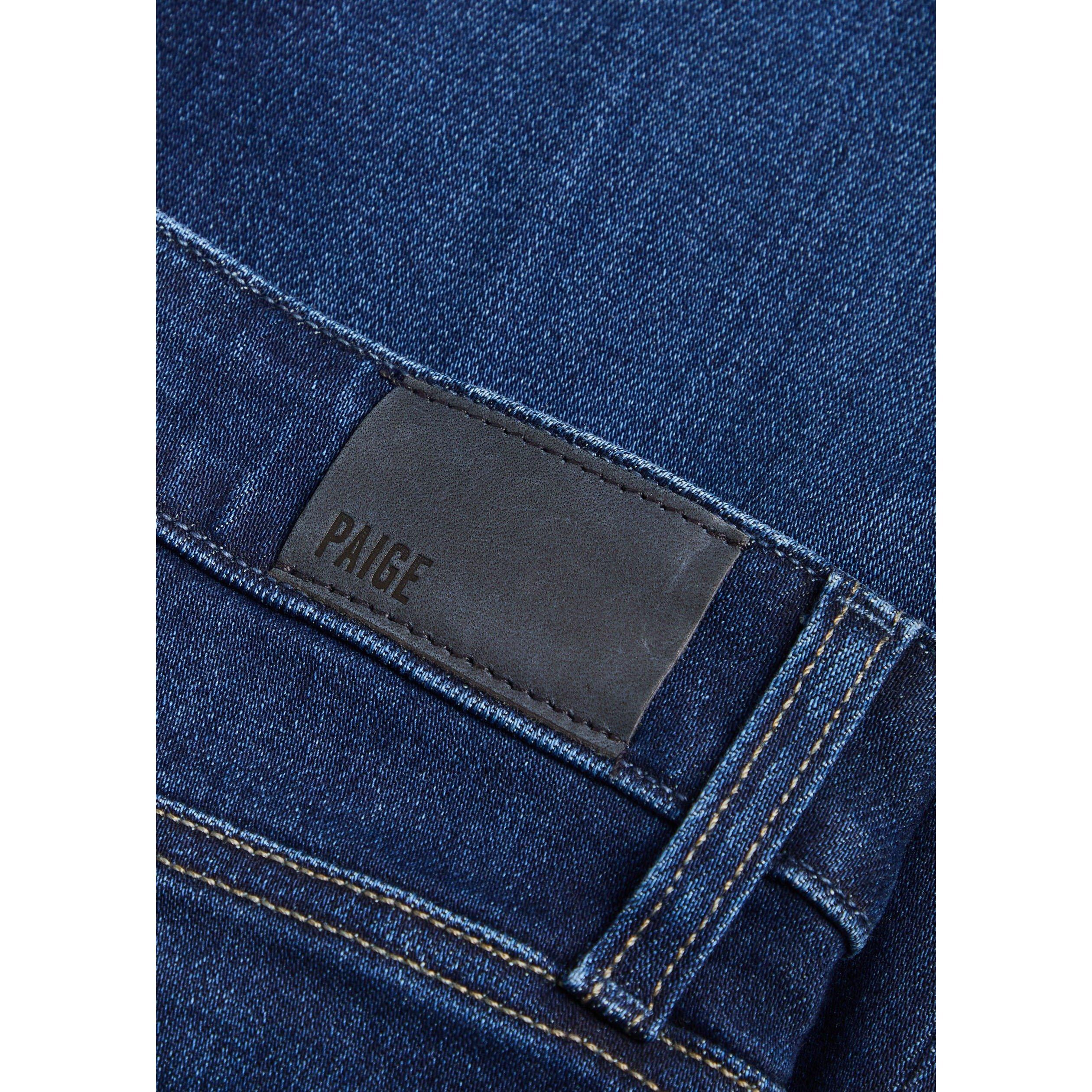 DARK BLUE - Paige - Women's Anessa Duke of York Cotton High-Rise Wide-Leg Jeans - 4