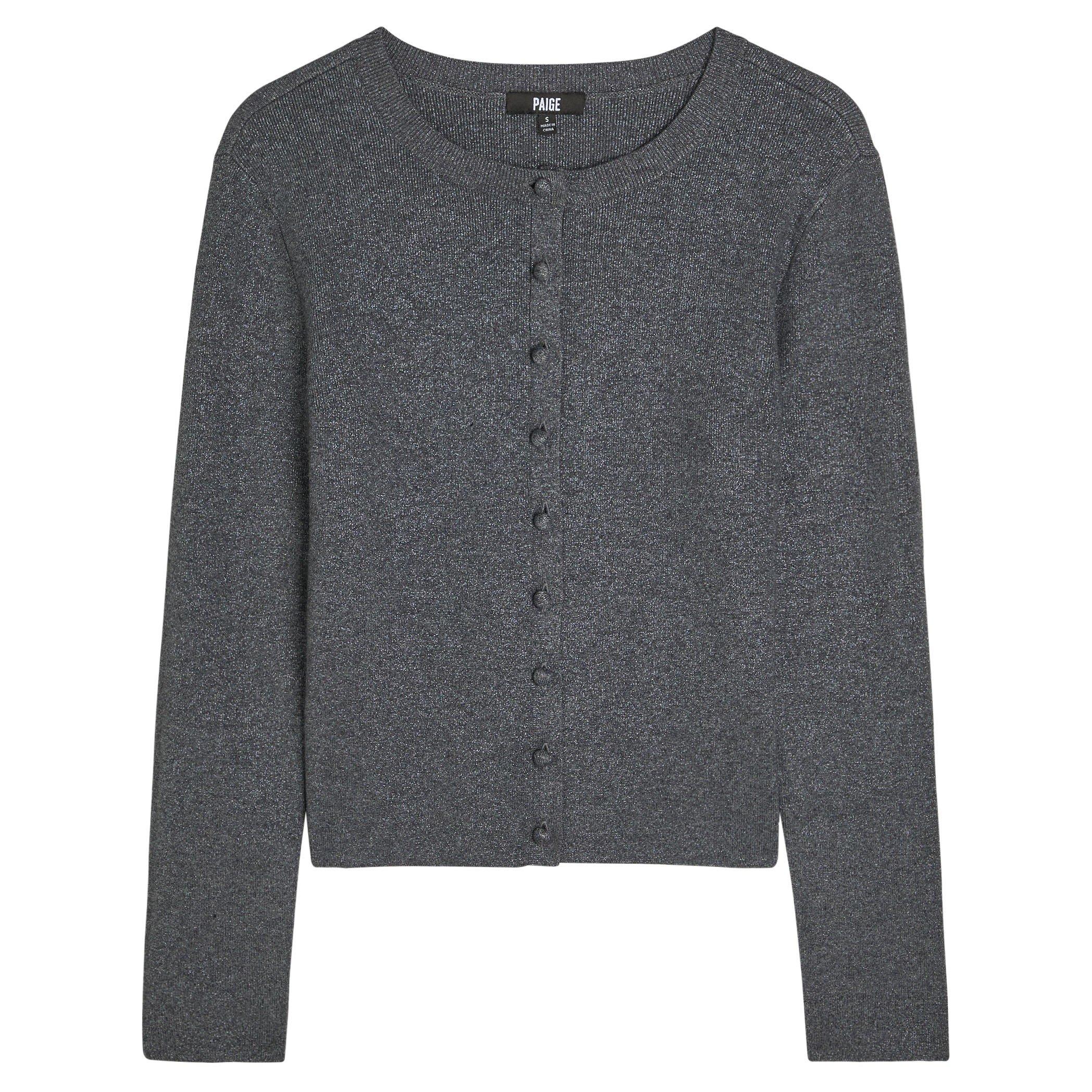 DARK GREY - Paige - KN ANZU CARDI DRK GRY SPA