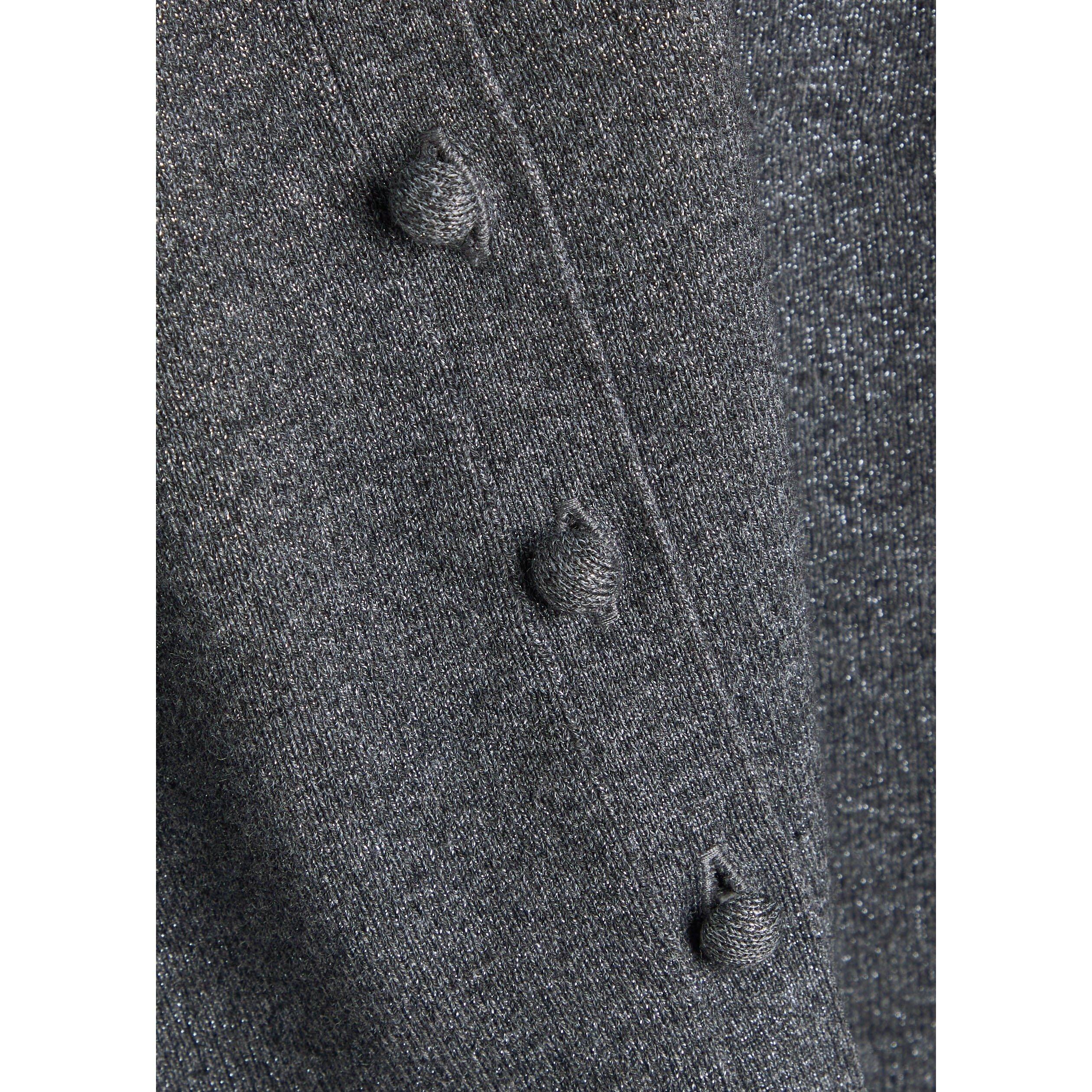 DARK GREY - Paige - KN ANZU CARDI DRK GRY SPARKLE - 4