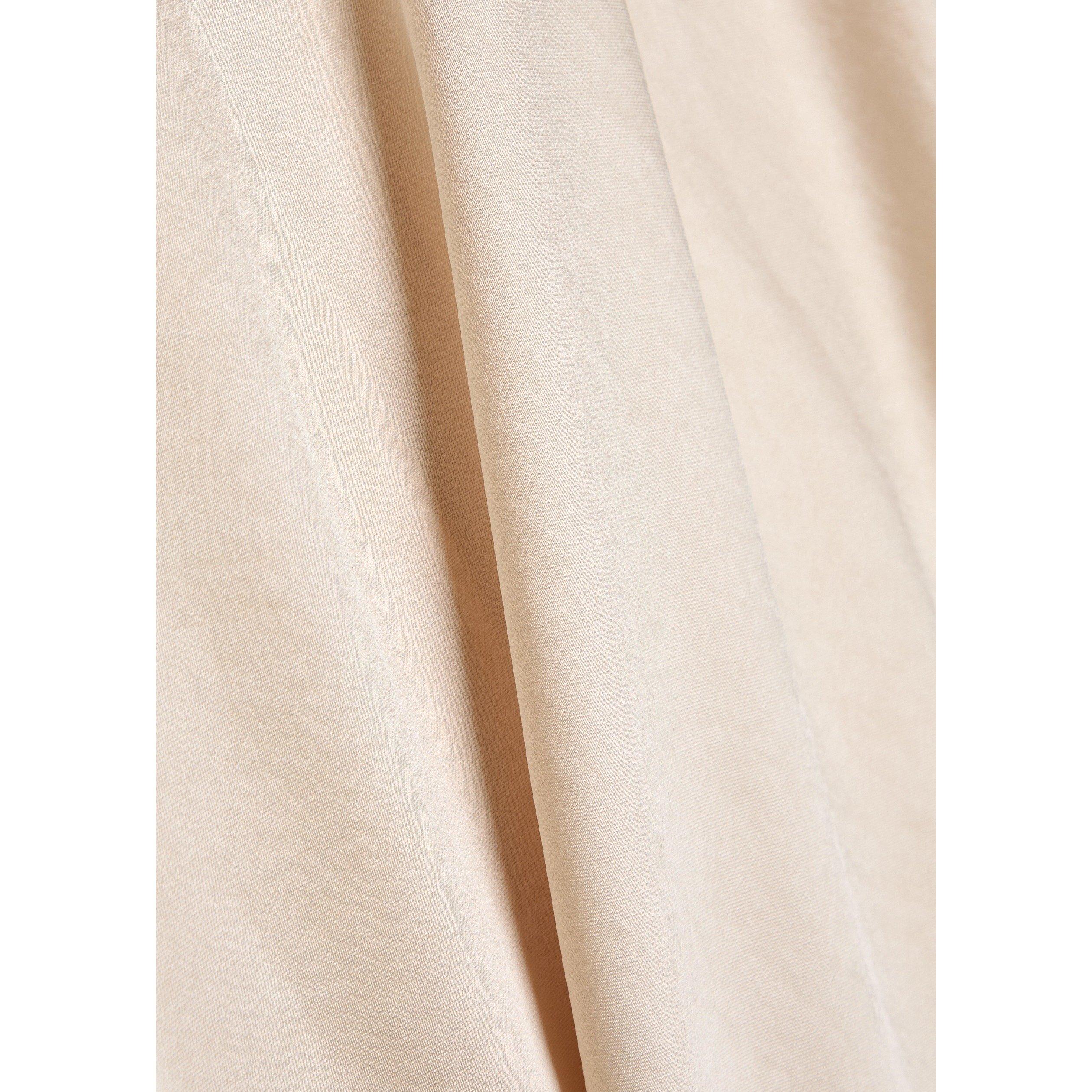 CREAM - Vince - LS FLUID SATIN BIAS COLUMN SKI - 4