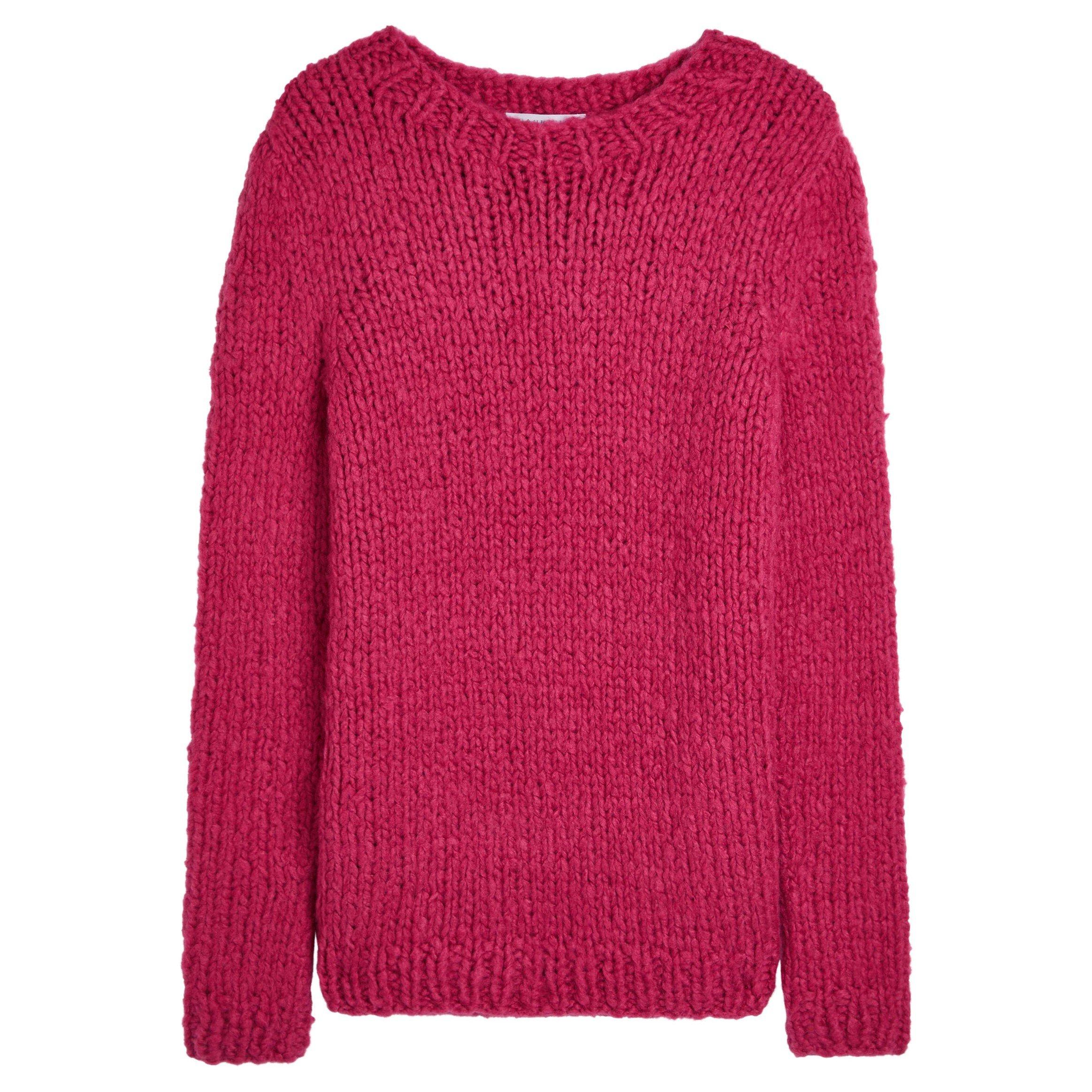 PINK - Gabriela Hearst - Women's Lawrence Cashmere Chunky-Knit Crew-Neck Jumper - 1