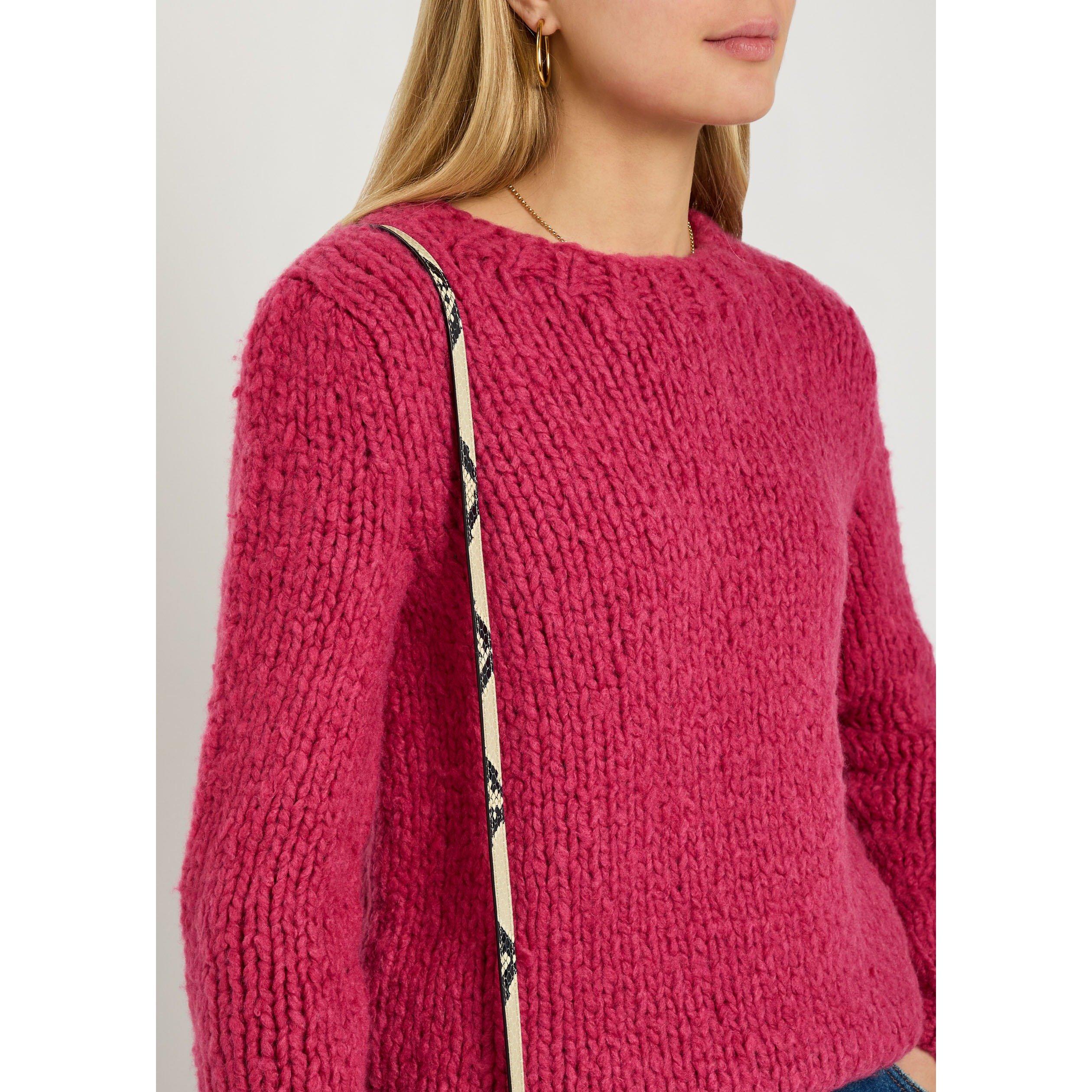 PINK - Gabriela Hearst - Women's Lawrence Cashmere Chunky-Knit Crew-Neck Jumper - 4