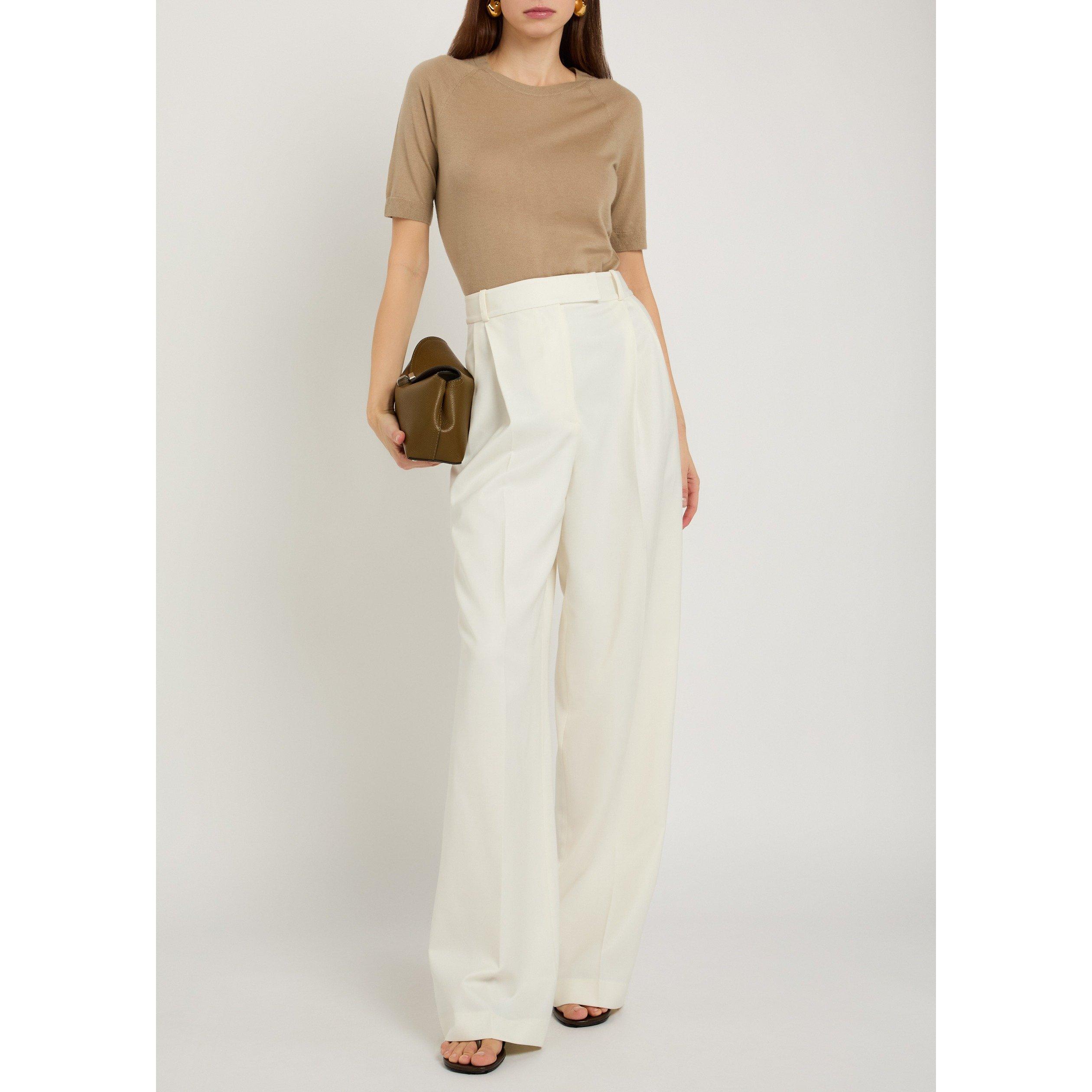 BEIGE - Max Mara - T MMLORBITA STRIPE KNIT TOP - 5