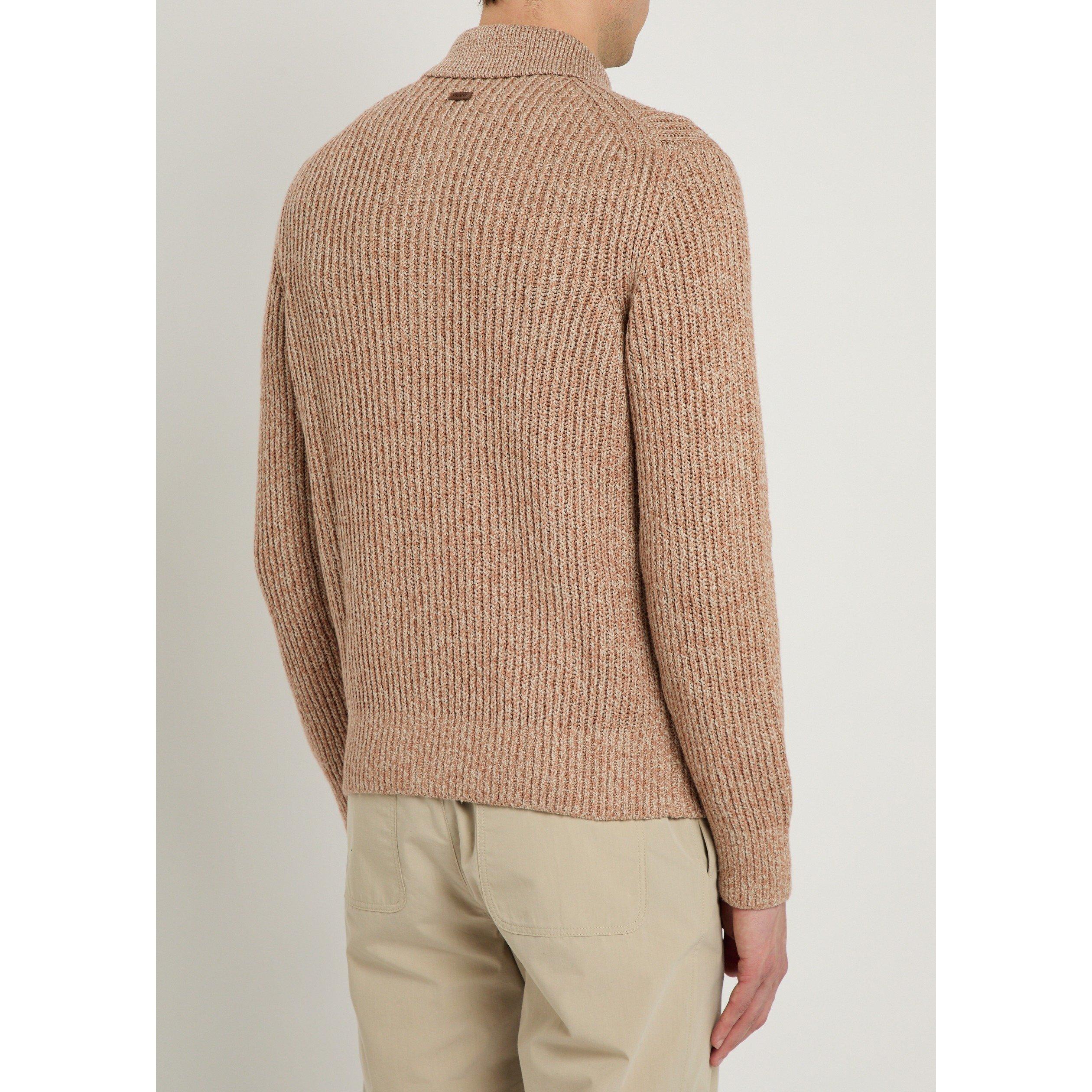 MULTICOLOURED 1 - Tods - TODS CARDIGAN ZIP RIBBED - 3